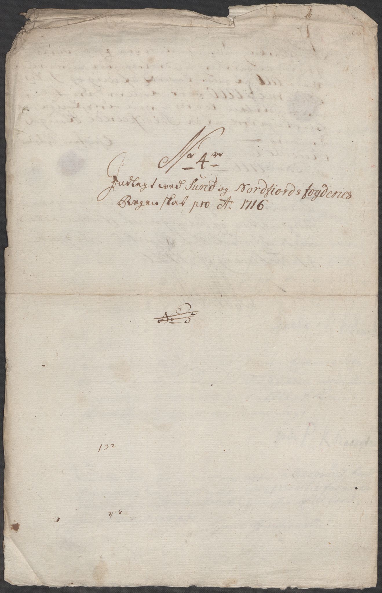 Rentekammeret inntil 1814, Reviderte regnskaper, Fogderegnskap, AV/RA-EA-4092/R53/L3440: Fogderegnskap Sunn- og Nordfjord, 1716, p. 51