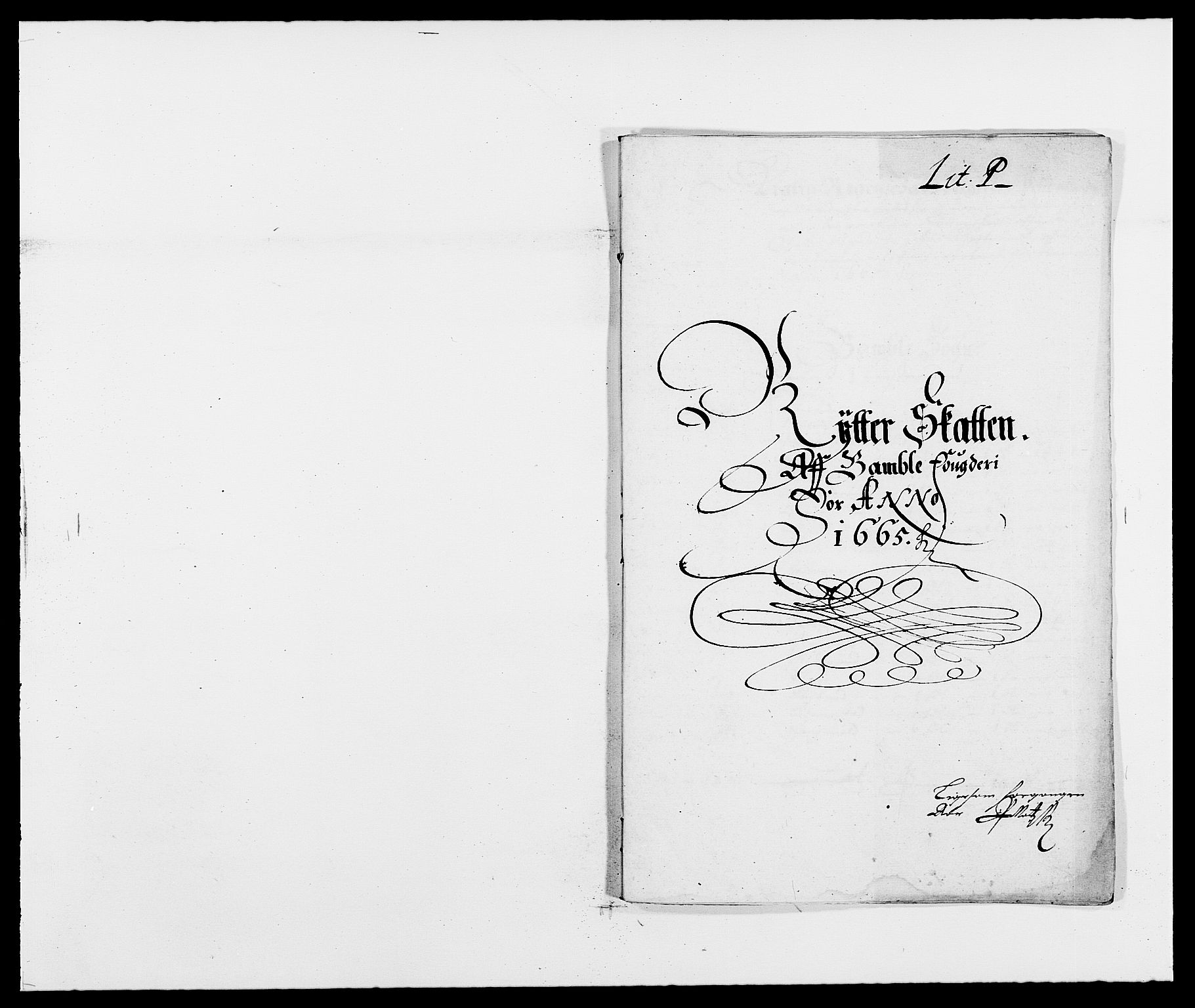 Rentekammeret inntil 1814, Reviderte regnskaper, Fogderegnskap, RA/EA-4092/R34/L2038: Fogderegnskap Bamble, 1662-1669, p. 222
