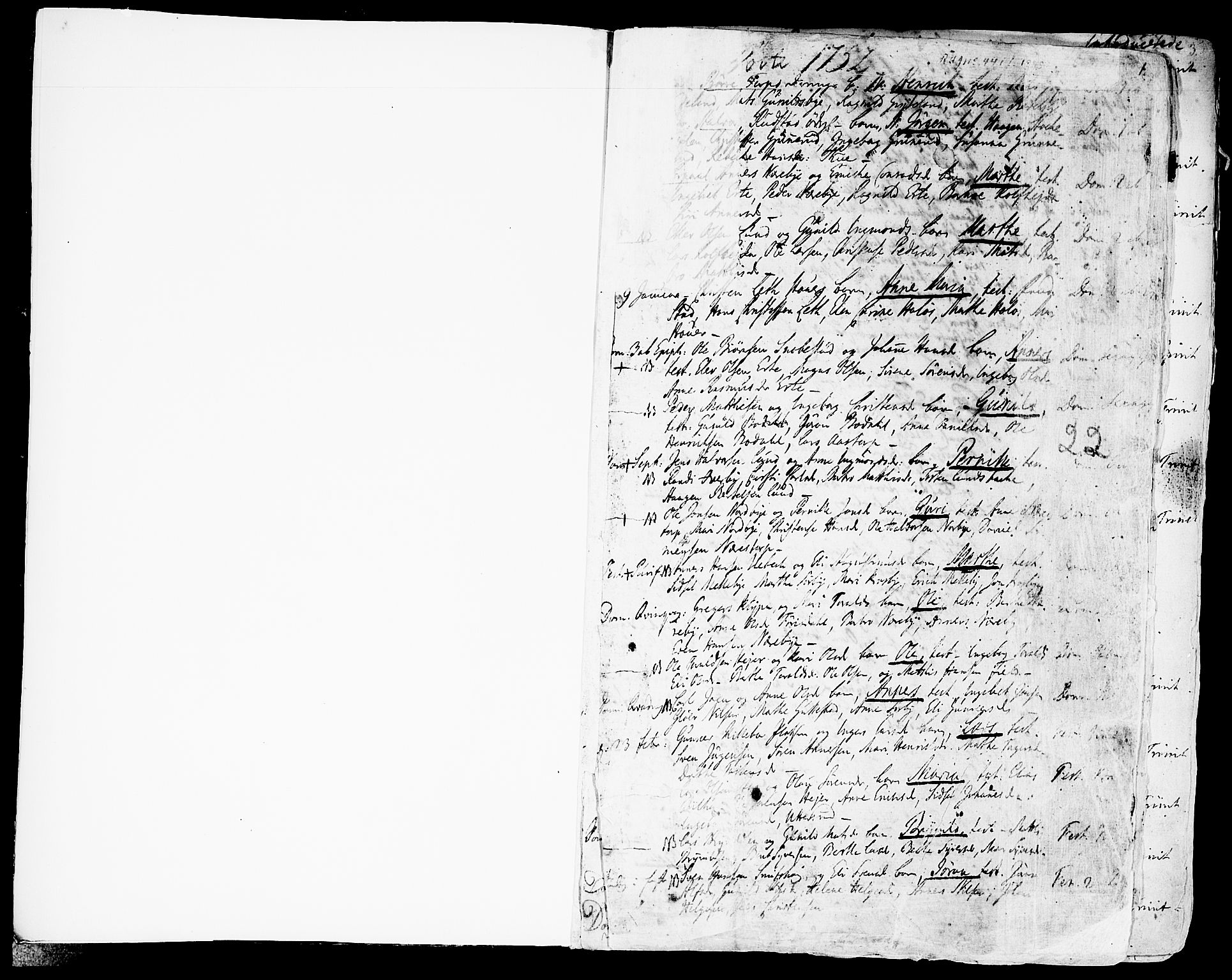 Rakkestad prestekontor Kirkebøker, SAO/A-2008/F/Fa/L0003: Parish register (official) no. I 3, 1752-1777, p. 1