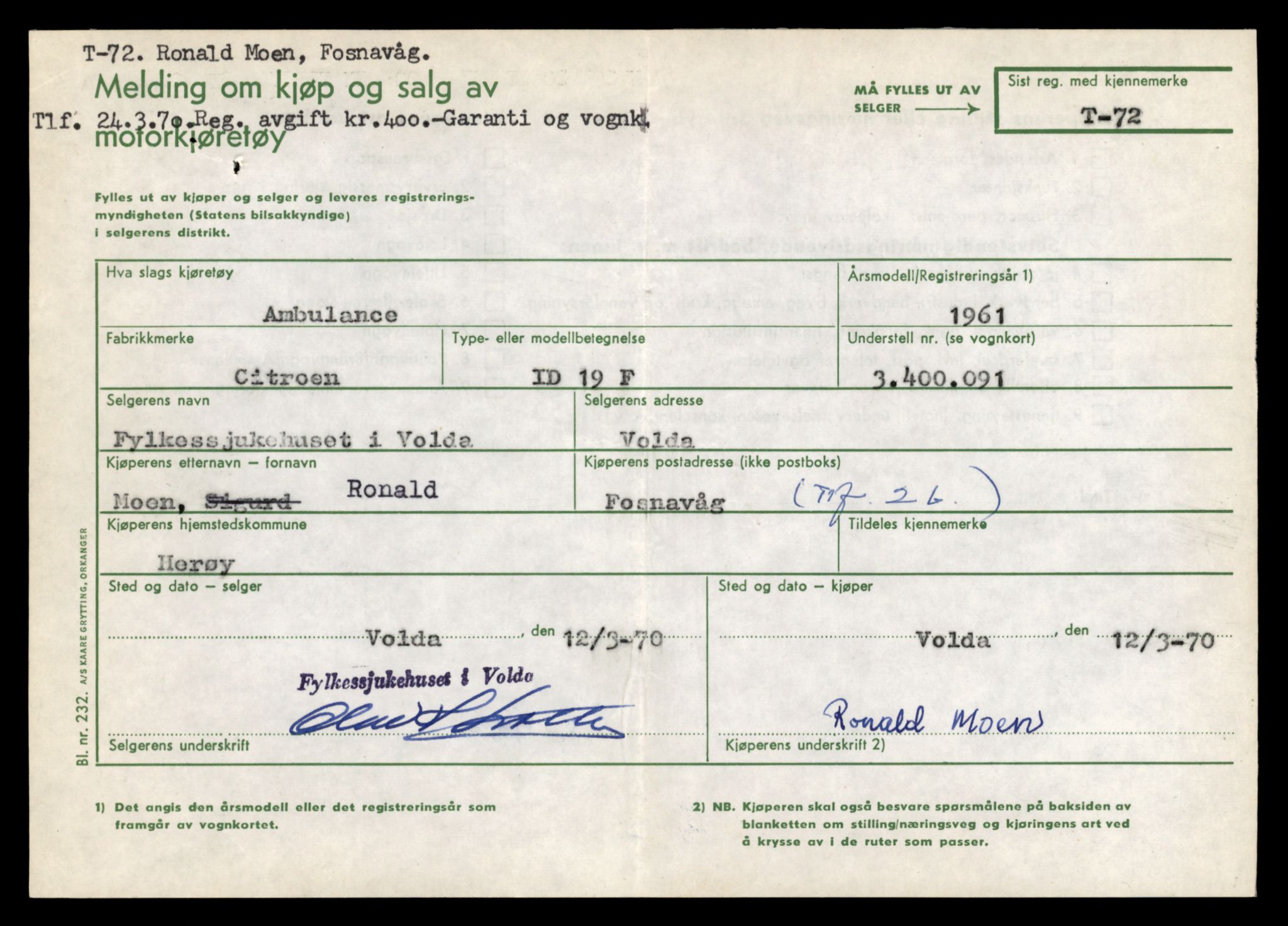 Møre og Romsdal vegkontor - Ålesund trafikkstasjon, AV/SAT-A-4099/F/Fe/L0001: Registreringskort for kjøretøy T 3 - T 127, 1927-1998, p. 1511