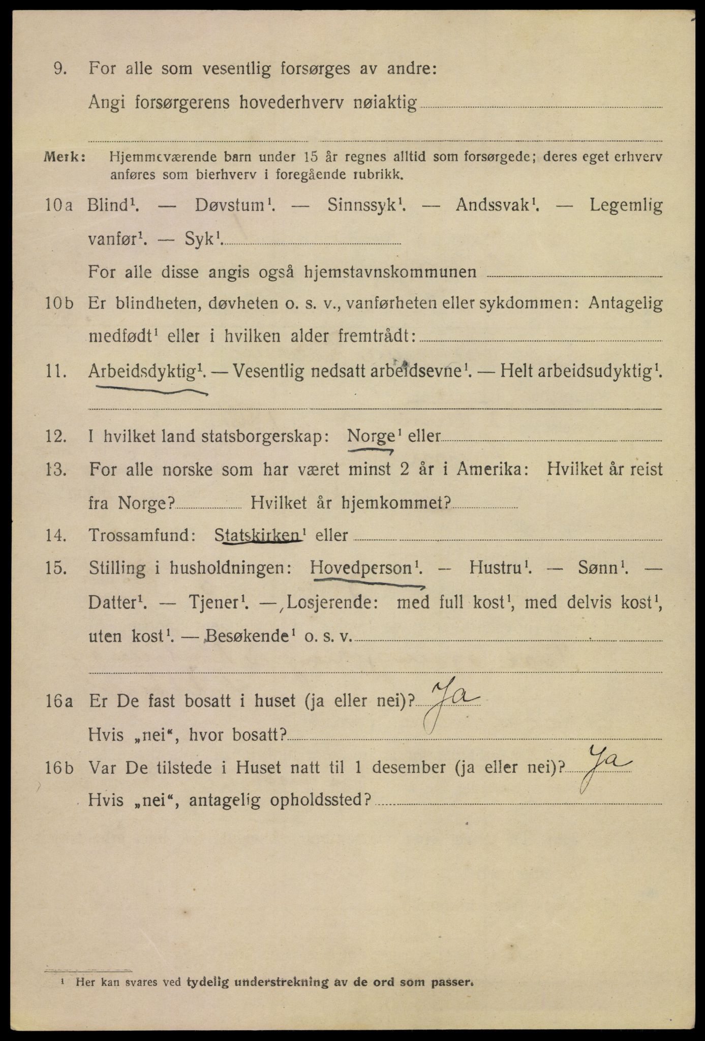 SAKO, 1920 census for Kragerø, 1920, p. 5746