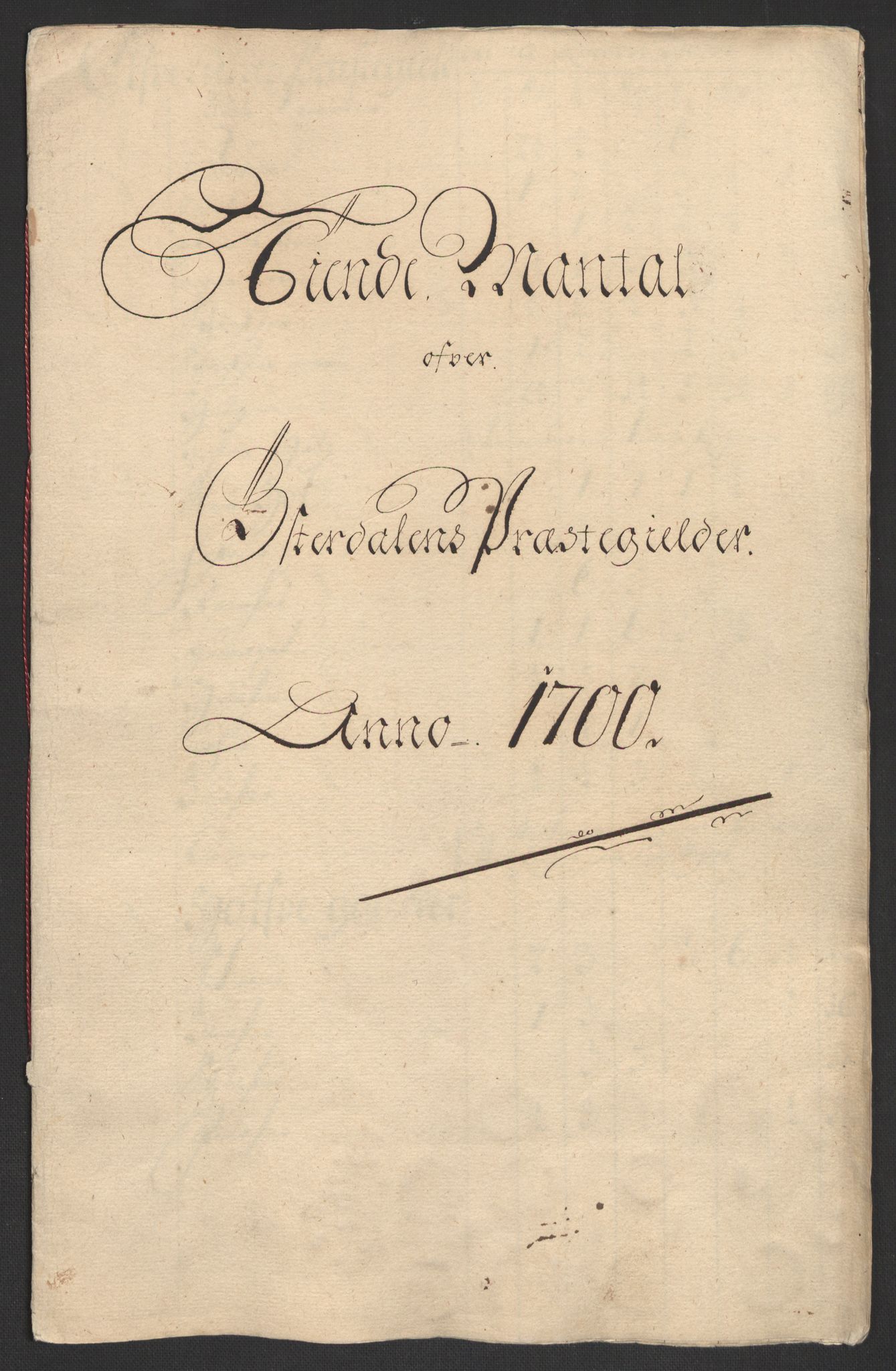 Rentekammeret inntil 1814, Reviderte regnskaper, Fogderegnskap, RA/EA-4092/R13/L0838: Fogderegnskap Solør, Odal og Østerdal, 1700, p. 68