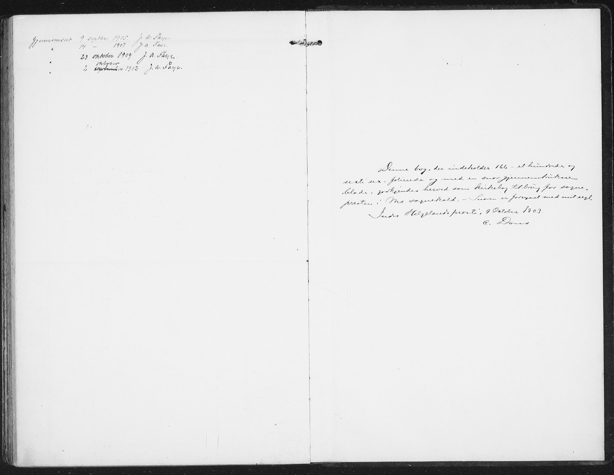 Ministerialprotokoller, klokkerbøker og fødselsregistre - Nordland, AV/SAT-A-1459/827/L0402: Parish register (official) no. 827A14, 1903-1912