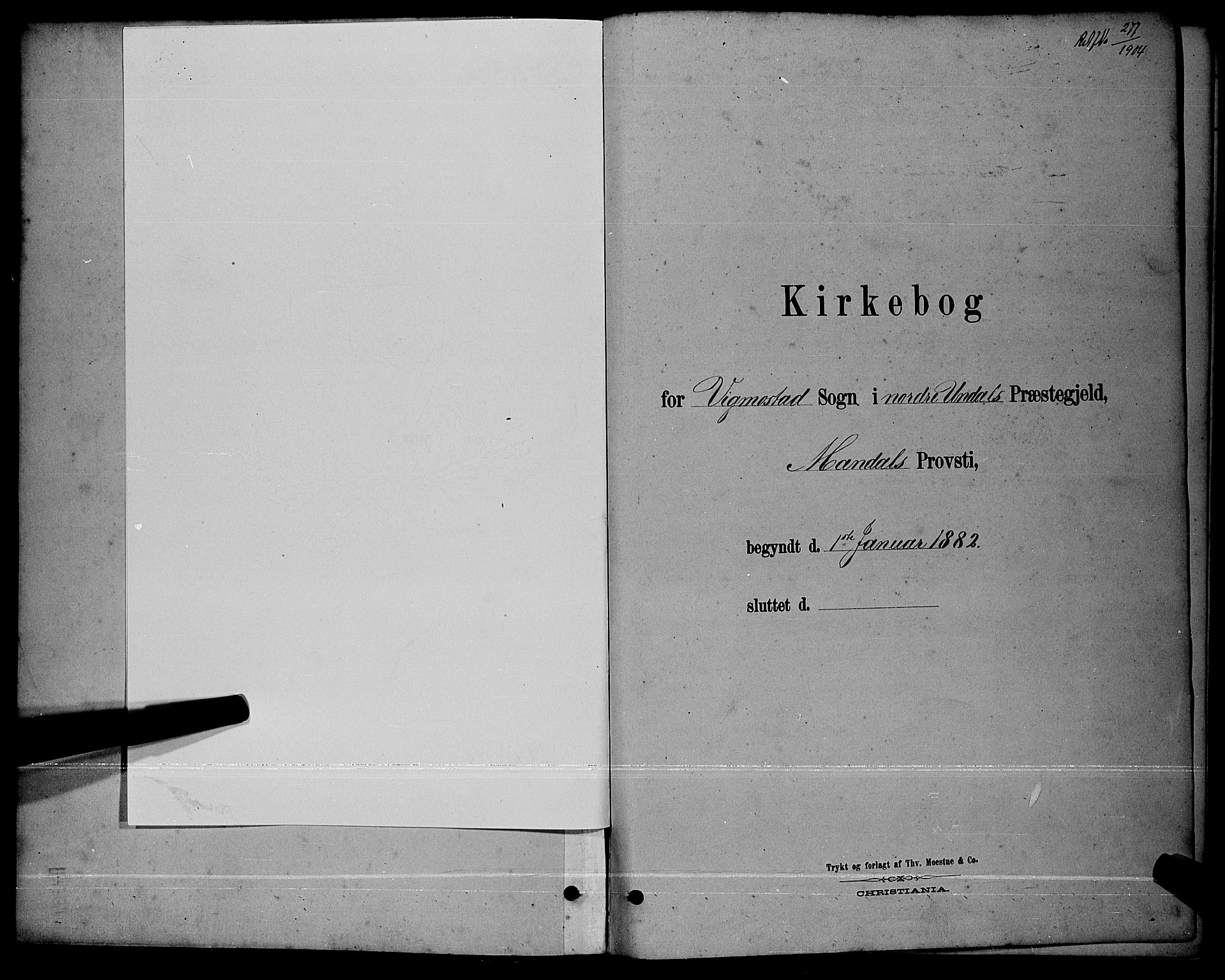 Nord-Audnedal sokneprestkontor, AV/SAK-1111-0032/F/Fb/Fbb/L0003: Parish register (copy) no. B 3, 1882-1900