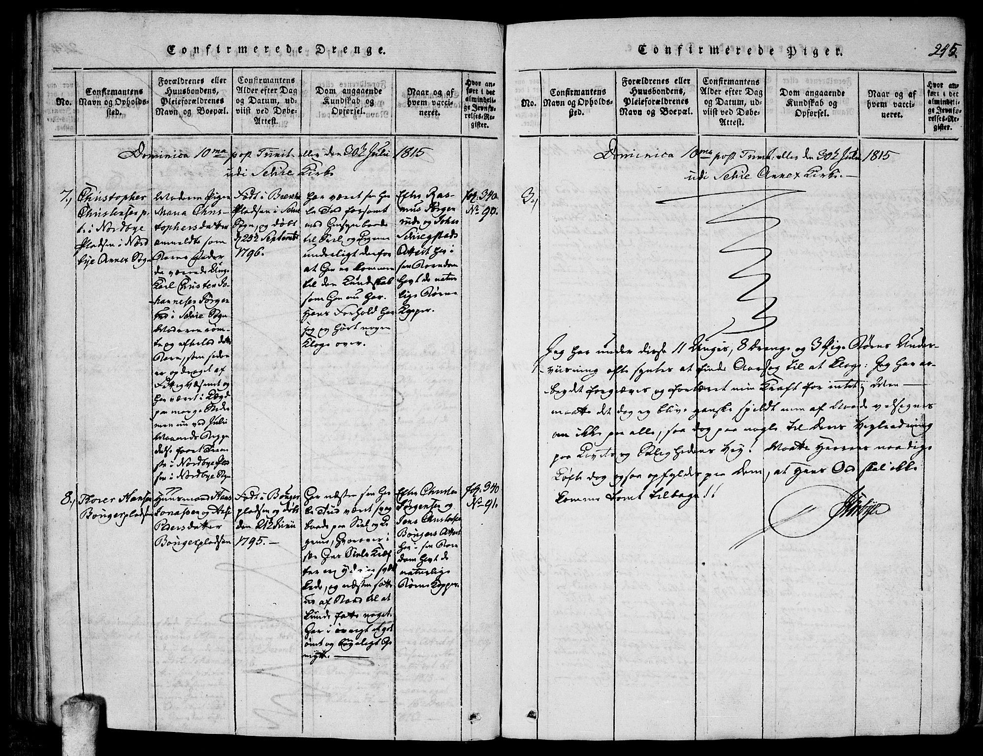 Kråkstad prestekontor Kirkebøker, AV/SAO-A-10125a/F/Fa/L0003: Parish register (official) no. I 3, 1813-1824, p. 245