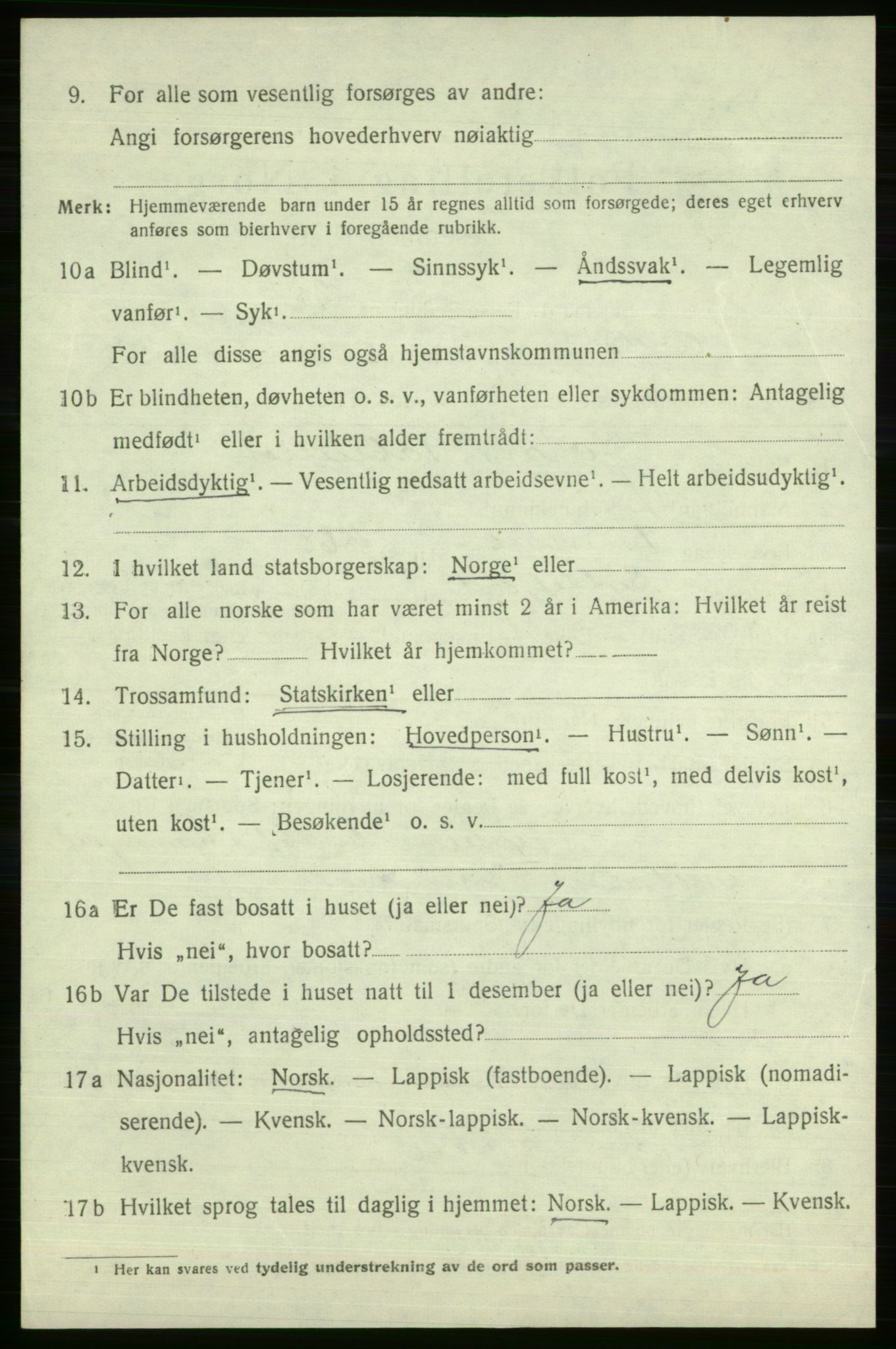 SATØ, 1920 census for Vardø rural district, 1920, p. 2635