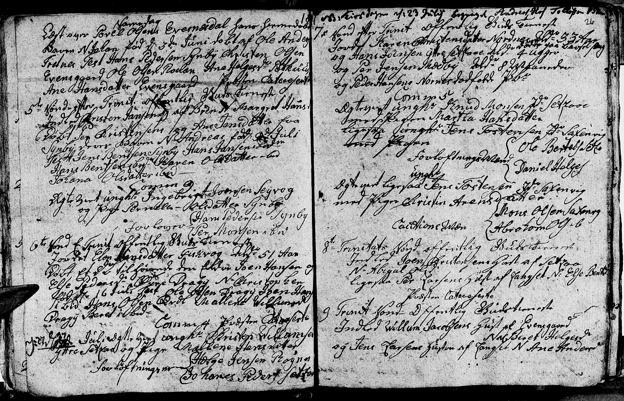 Ministerialprotokoller, klokkerbøker og fødselsregistre - Nordland, AV/SAT-A-1459/847/L0675: Parish register (copy) no. 847C03, 1808-1820, p. 26