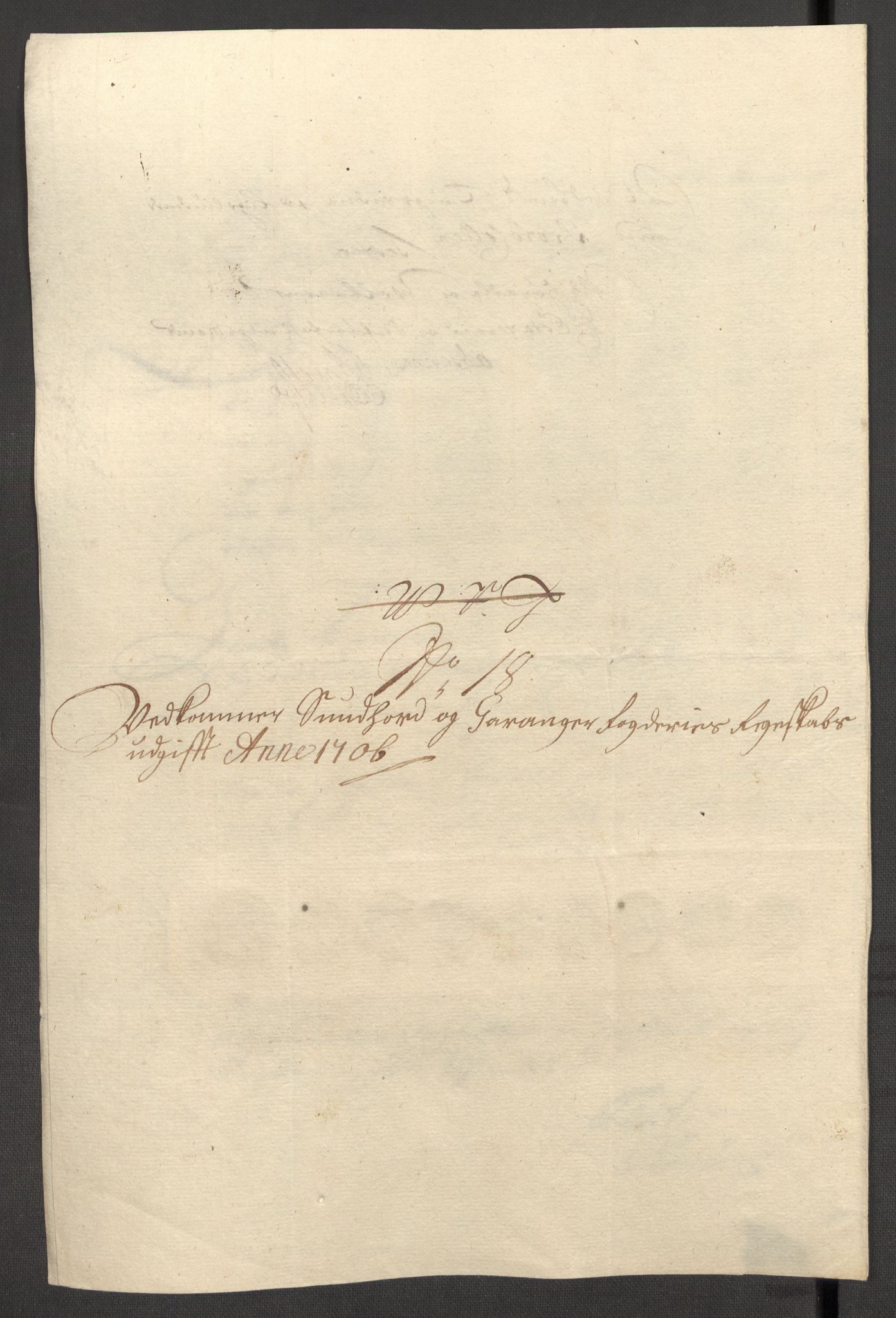 Rentekammeret inntil 1814, Reviderte regnskaper, Fogderegnskap, AV/RA-EA-4092/R48/L2984: Fogderegnskap Sunnhordland og Hardanger, 1706-1707, p. 239