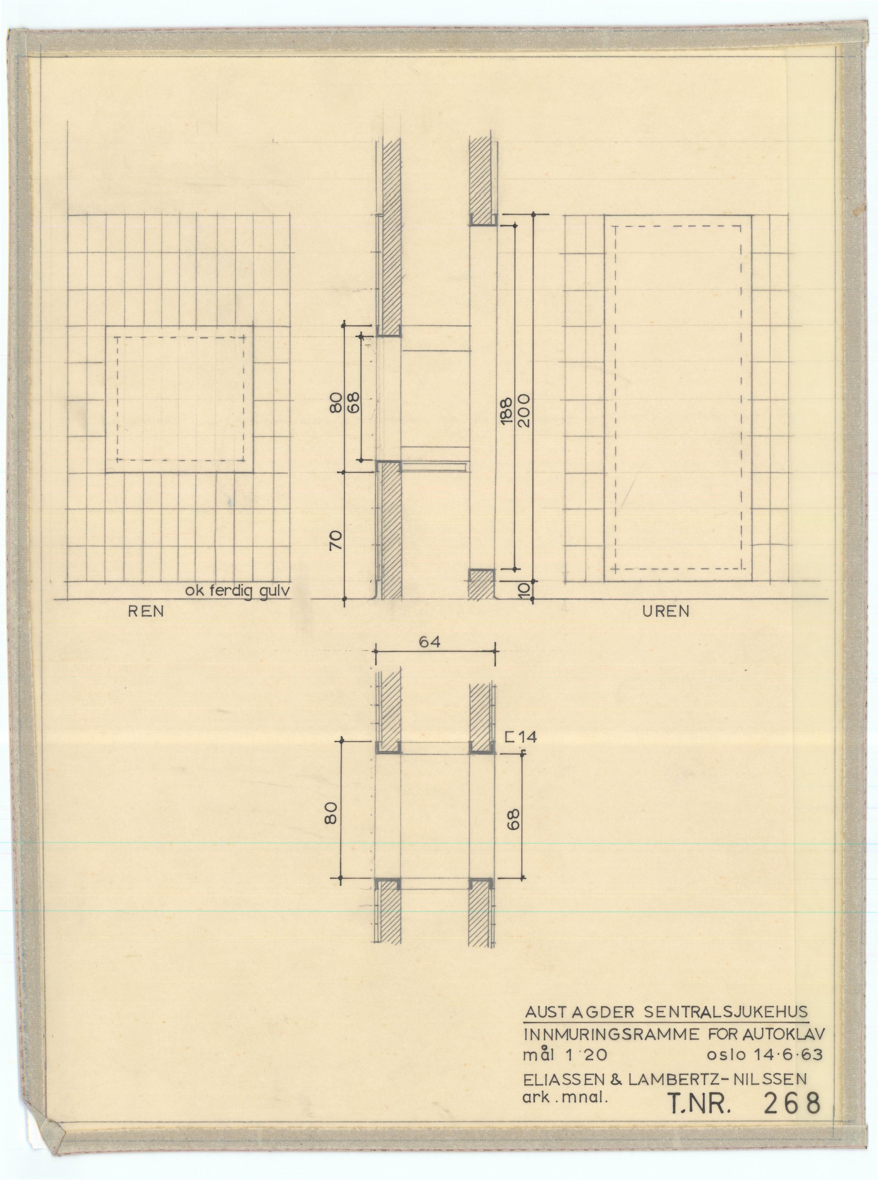Eliassen og Lambertz-Nilssen Arkitekter, AAKS/PA-2983/T/T01/L0002: Tegningskogger 0362, 1960-1966, p. 14