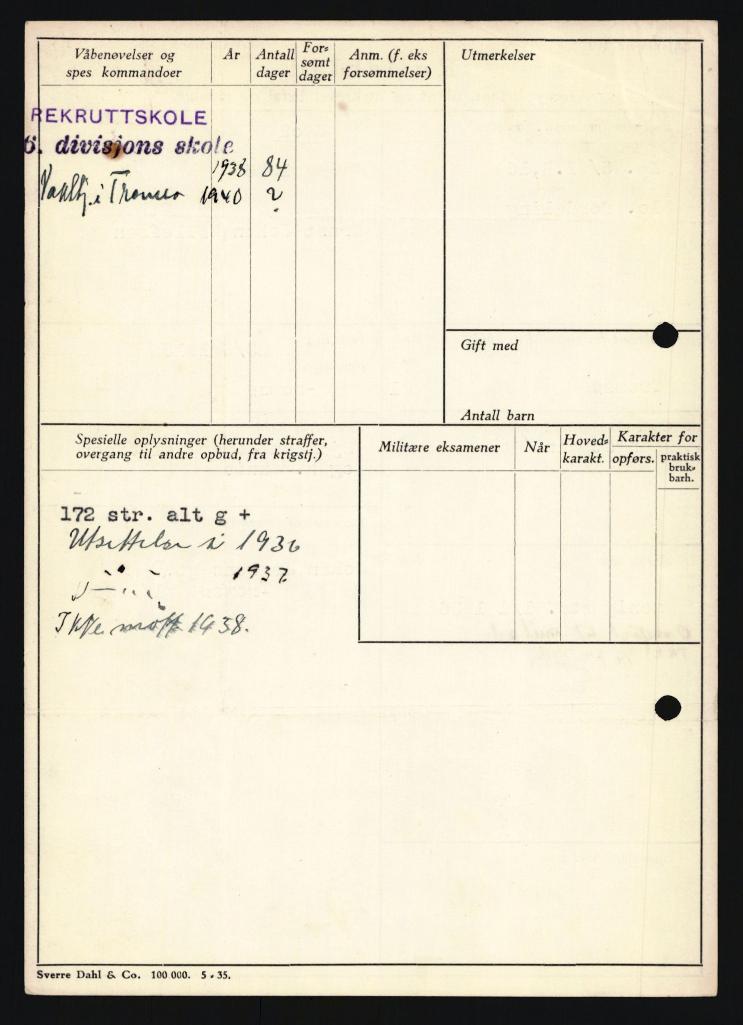 Forsvaret, Troms infanteriregiment nr. 16, AV/RA-RAFA-3146/P/Pa/L0020: Rulleblad for regimentets menige mannskaper, årsklasse 1936, 1936, p. 1312