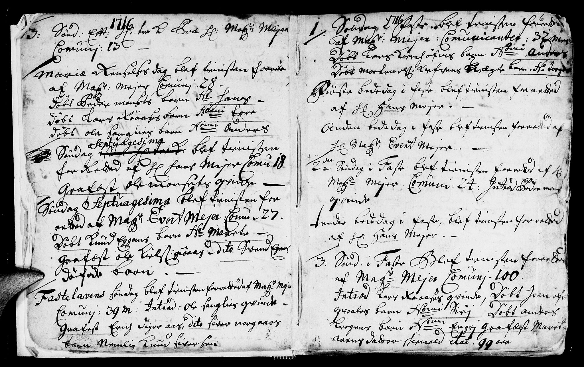 Ministerialprotokoller, klokkerbøker og fødselsregistre - Sør-Trøndelag, AV/SAT-A-1456/668/L0812: Parish register (copy) no. 668C01, 1715-1742, p. 6