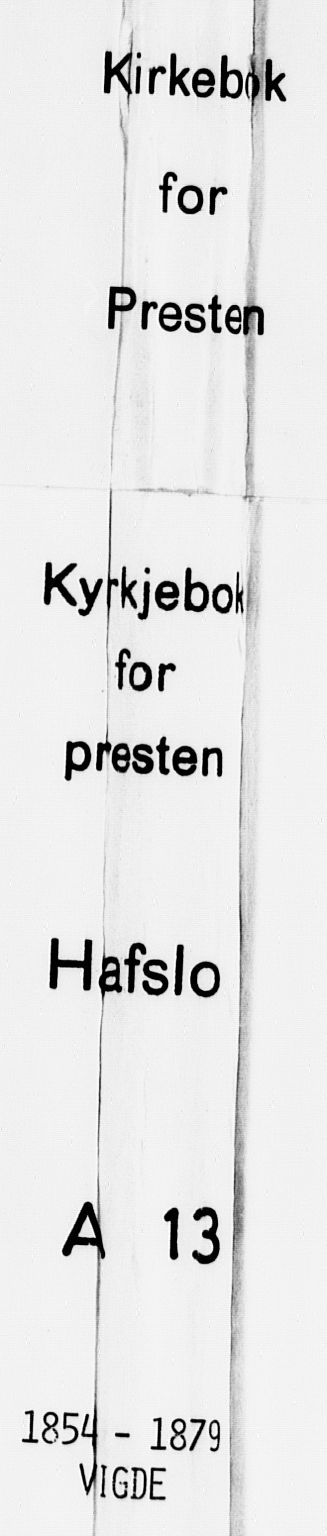 Hafslo sokneprestembete, AV/SAB-A-80301/H/Haa/Haaa/L0013: Parish register (official) no. A 13, 1854-1879