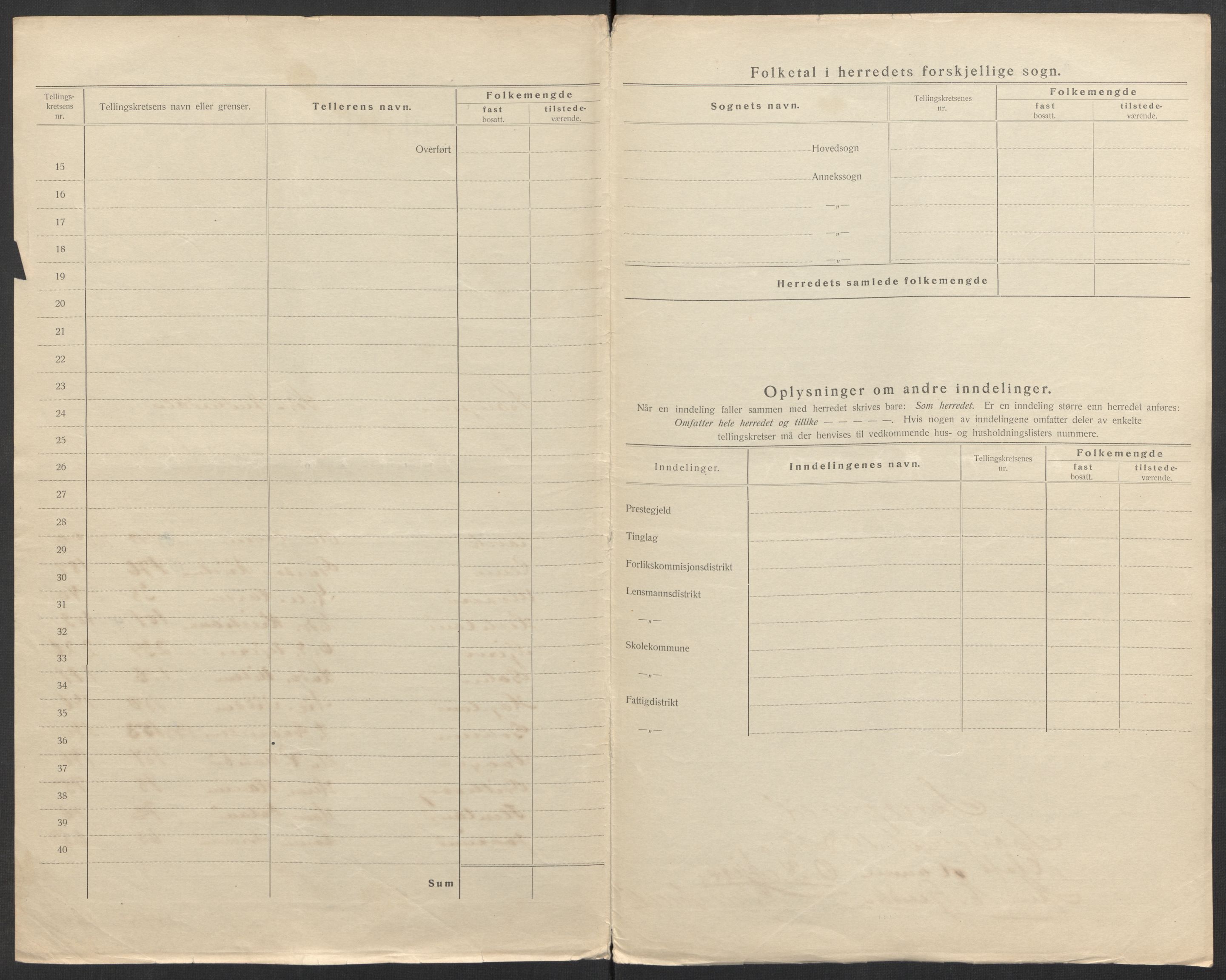 SAK, 1920 census for Spangereid, 1920, p. 11