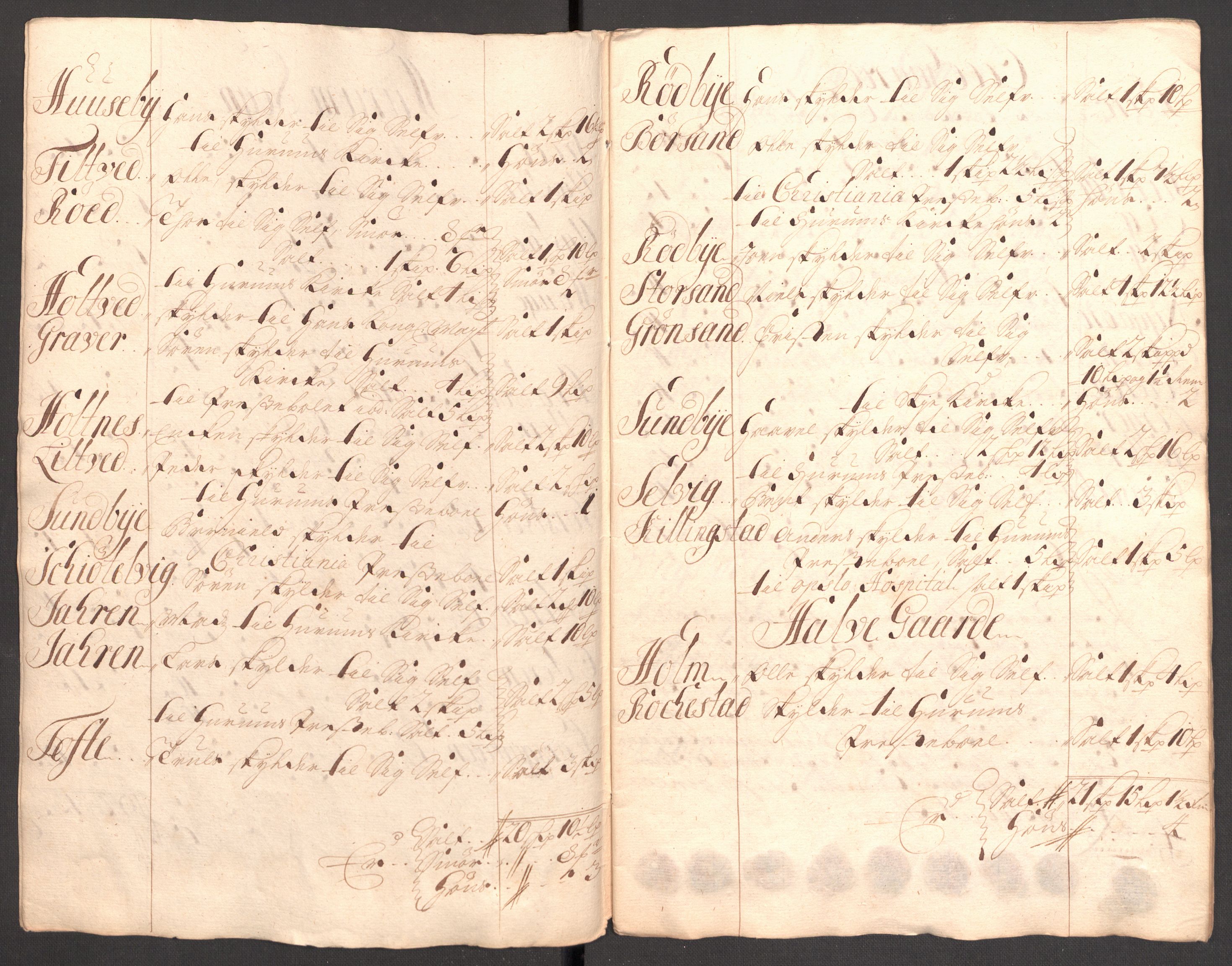 Rentekammeret inntil 1814, Reviderte regnskaper, Fogderegnskap, AV/RA-EA-4092/R31/L1702: Fogderegnskap Hurum, Røyken, Eiker, Lier og Buskerud, 1708, p. 227