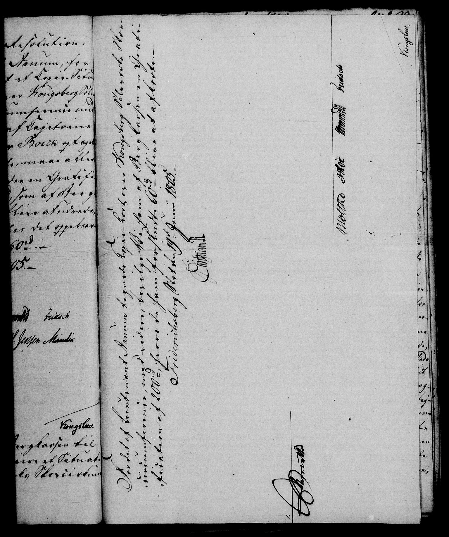 Rentekammeret, Renteskriverkontorene, AV/RA-EA-3115/M/Mf/Mfb/L0007: Relasjons- og resolusjonsprotokoll med register (merket RK 54.13), 1805-1806