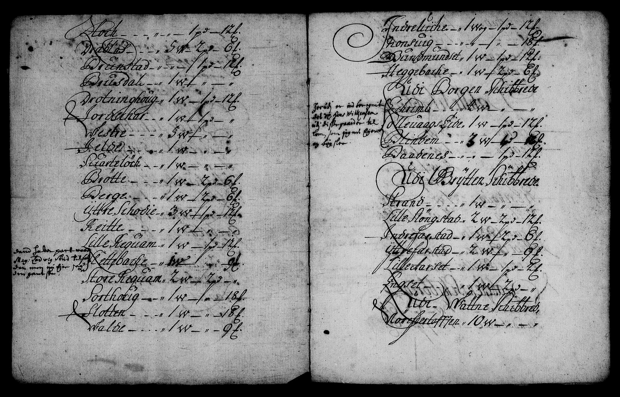 Rentekammeret inntil 1814, Realistisk ordnet avdeling, RA/EA-4070/N/Na/L0005/0006: [XI j]: Forskjellige jordebøker fra 1600-tallet: / Odelsgods på Sunnmøre, 1694