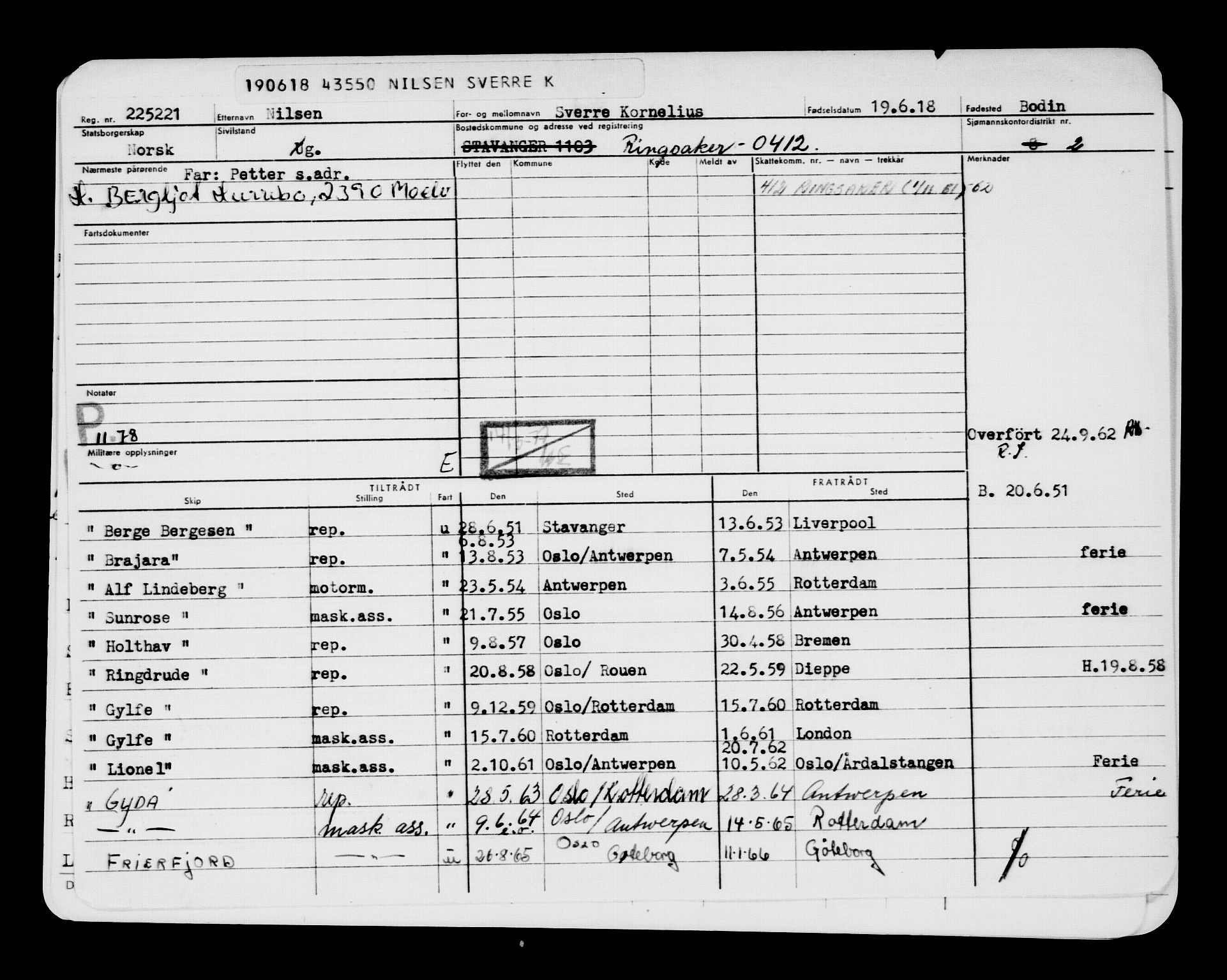 Direktoratet for sjømenn, AV/RA-S-3545/G/Gb/L0159: Hovedkort, 1918, p. 436