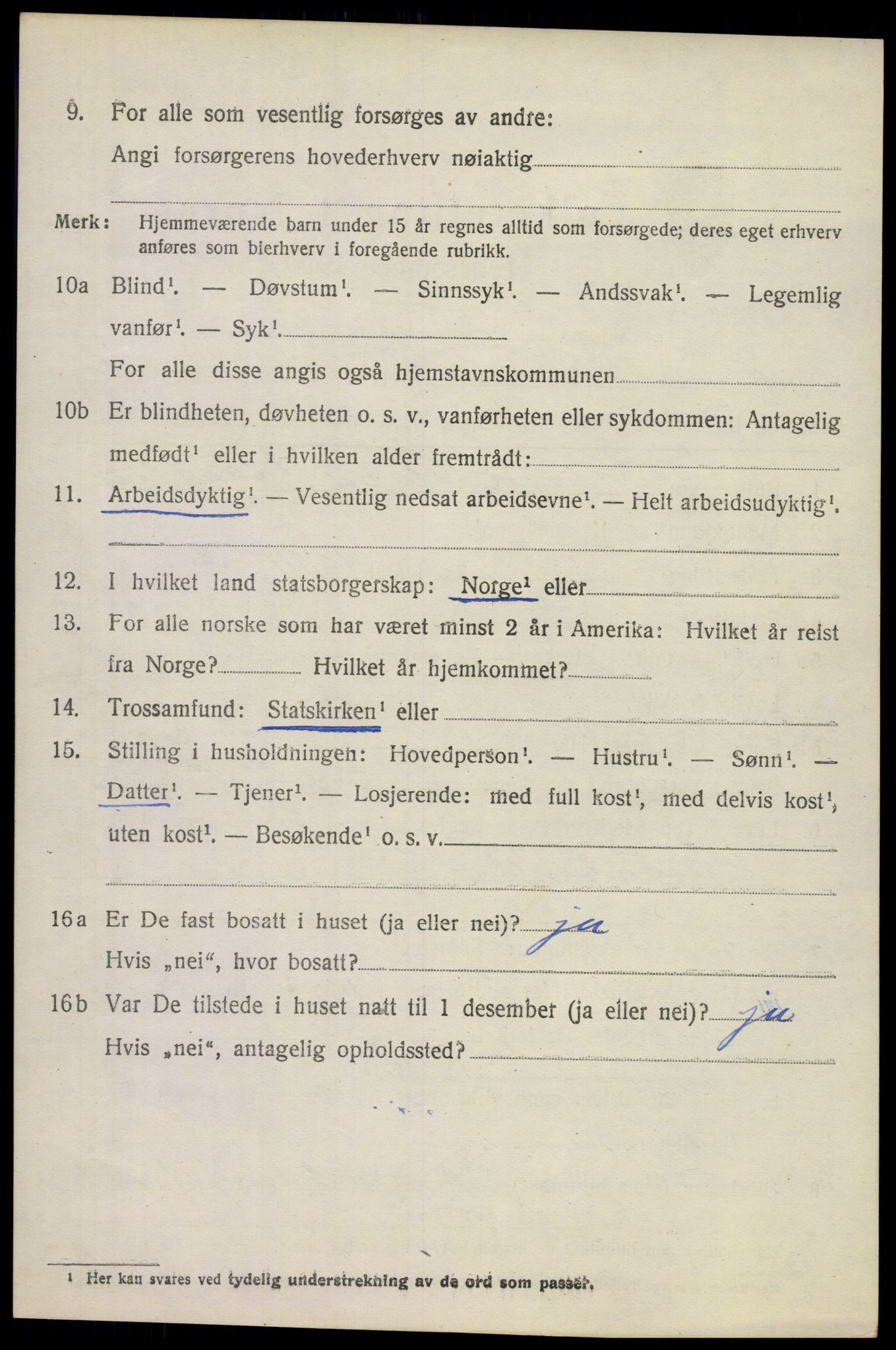 SAKO, 1920 census for Andebu, 1920, p. 2669