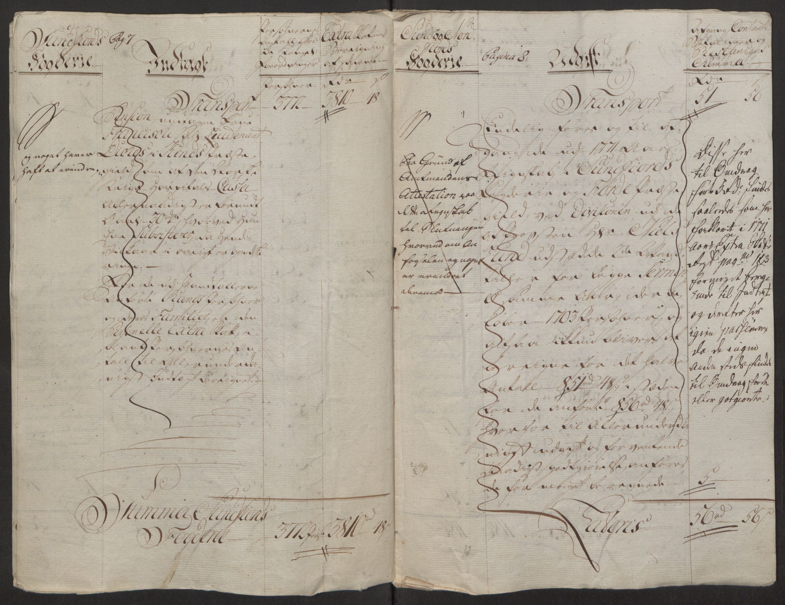 Rentekammeret inntil 1814, Reviderte regnskaper, Fogderegnskap, AV/RA-EA-4092/R53/L3551: Ekstraskatten Sunn- og Nordfjord, 1772, p. 9