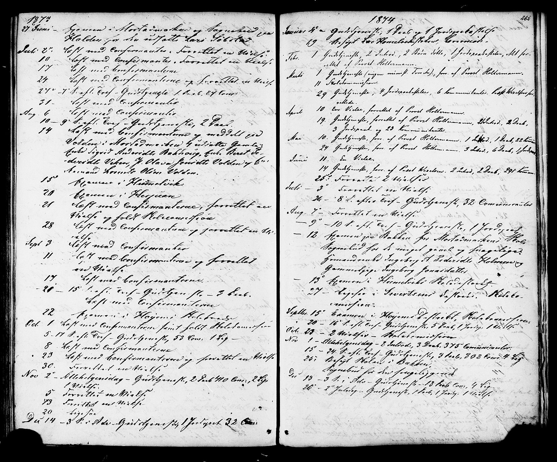 Ministerialprotokoller, klokkerbøker og fødselsregistre - Sør-Trøndelag, SAT/A-1456/616/L0409: Parish register (official) no. 616A06, 1865-1877, p. 262