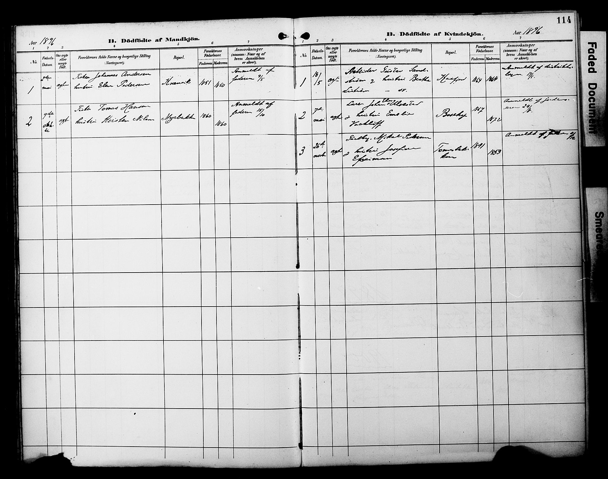 Alta sokneprestkontor, AV/SATØ-S-1338/H/Ha/L0003.kirke: Parish register (official) no. 3, 1892-1904, p. 114
