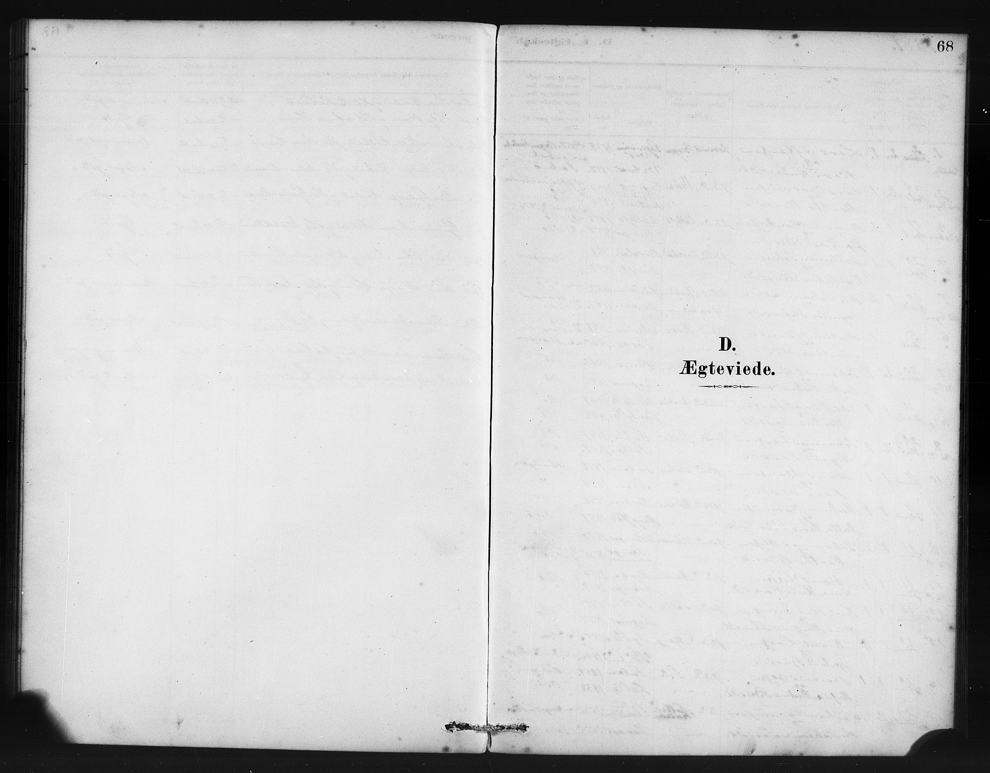 Manger sokneprestembete, AV/SAB-A-76801/H/Haa: Parish register (official) no. B 1, 1881-1892, p. 68