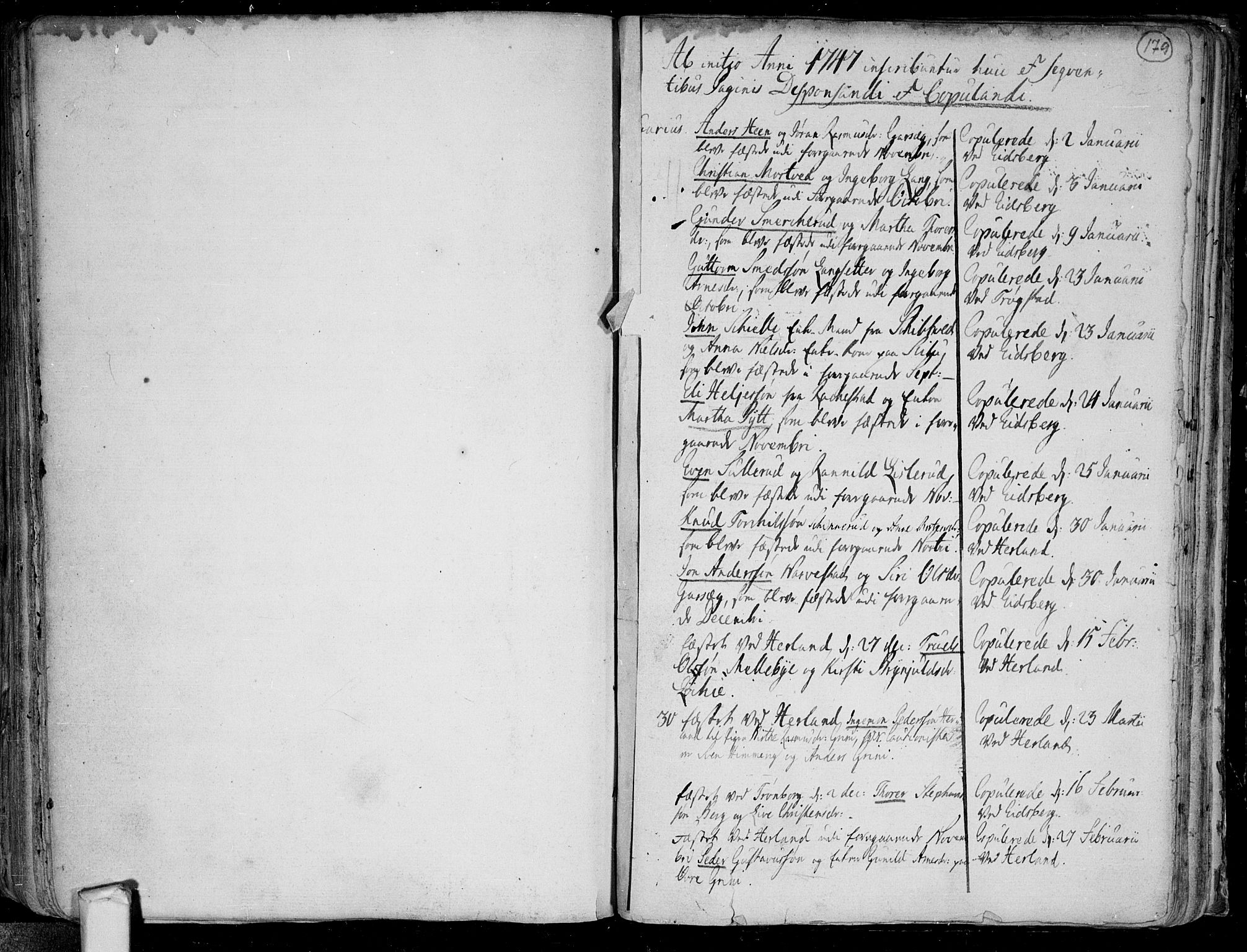 Eidsberg prestekontor Kirkebøker, SAO/A-10905/F/Fa/L0003: Parish register (official) no.  I 3, 1742-1758, p. 178-179