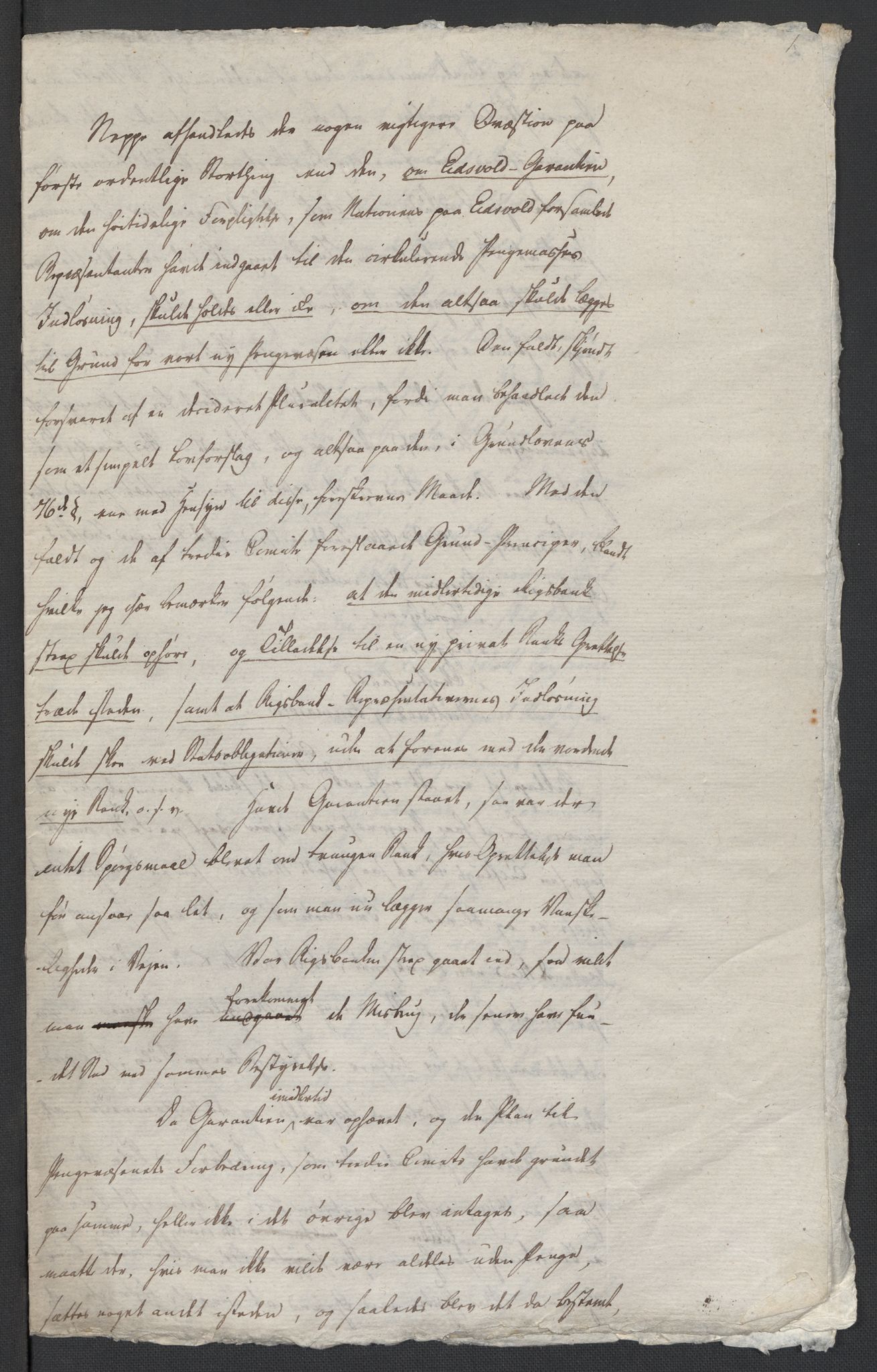 Christie, Wilhelm Frimann Koren, AV/RA-PA-0014/F/L0005: Christies dokumenter fra Stortinget, 1815-1816, p. 316
