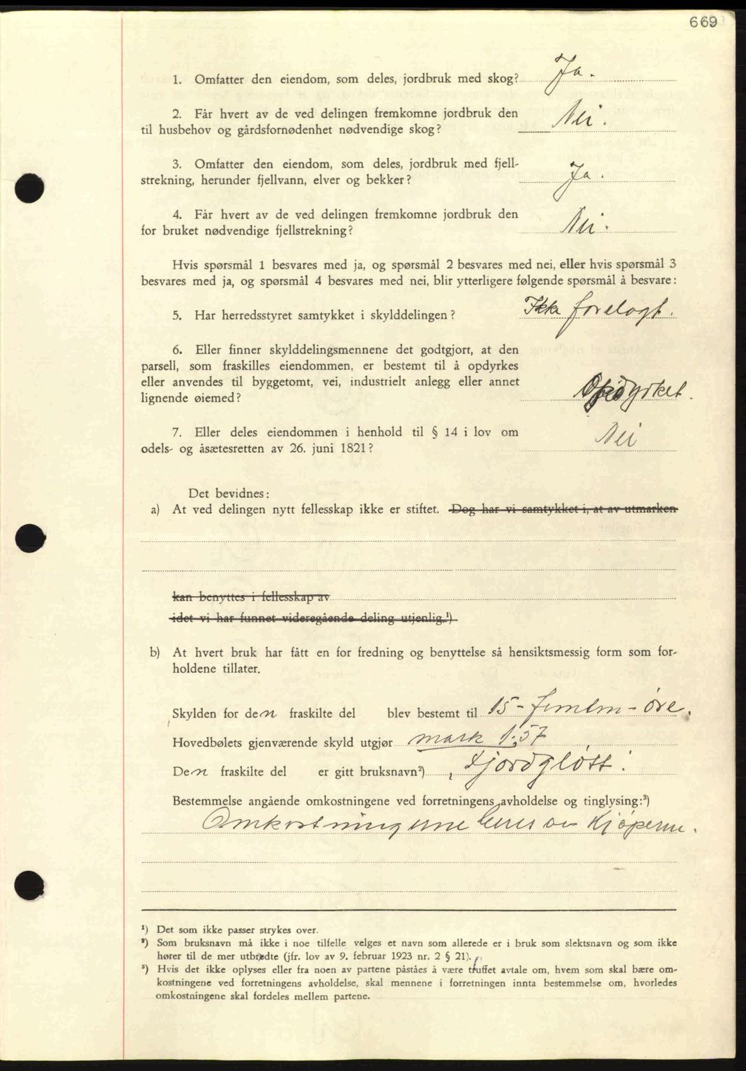 Nordmøre sorenskriveri, AV/SAT-A-4132/1/2/2Ca: Mortgage book no. A81, 1937-1937, Diary no: : 1250/1937