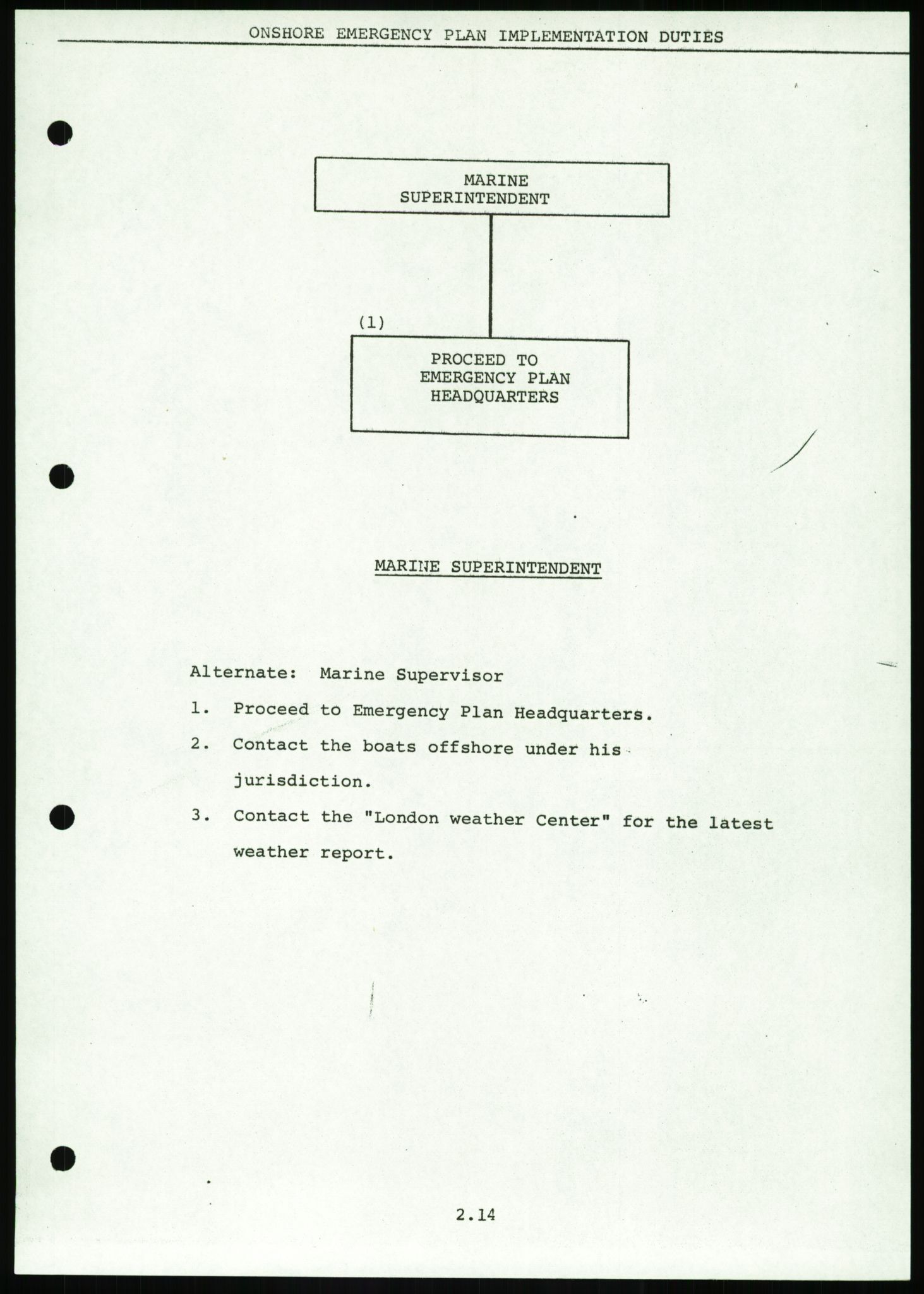 Justisdepartementet, Granskningskommisjonen ved Alexander Kielland-ulykken 27.3.1980, AV/RA-S-1165/D/L0016: O Beredskapsplaner (Doku.liste + O1-O3 av 3), 1980-1981, p. 41