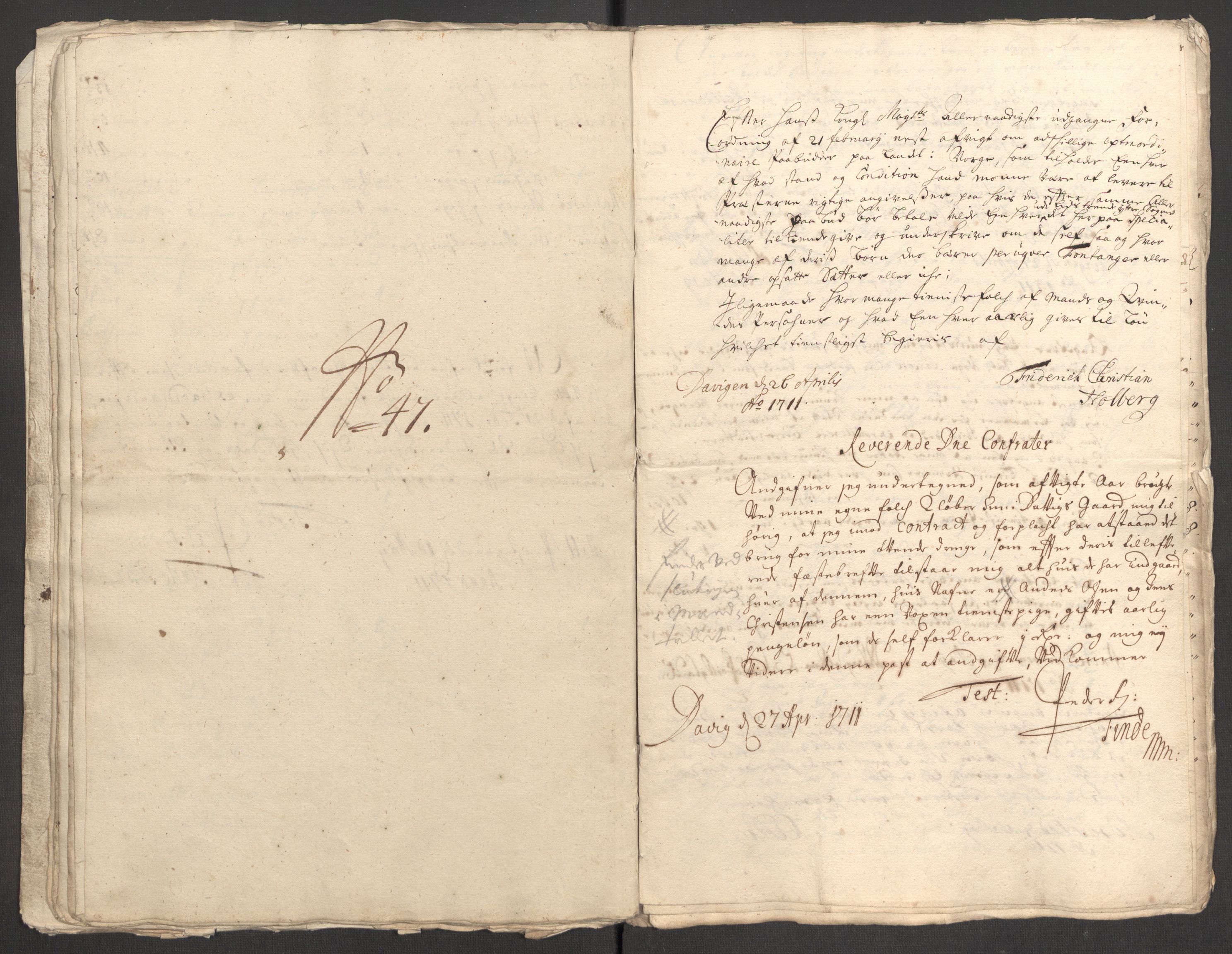 Rentekammeret inntil 1814, Reviderte regnskaper, Fogderegnskap, RA/EA-4092/R53/L3434: Fogderegnskap Sunn- og Nordfjord, 1711, p. 119