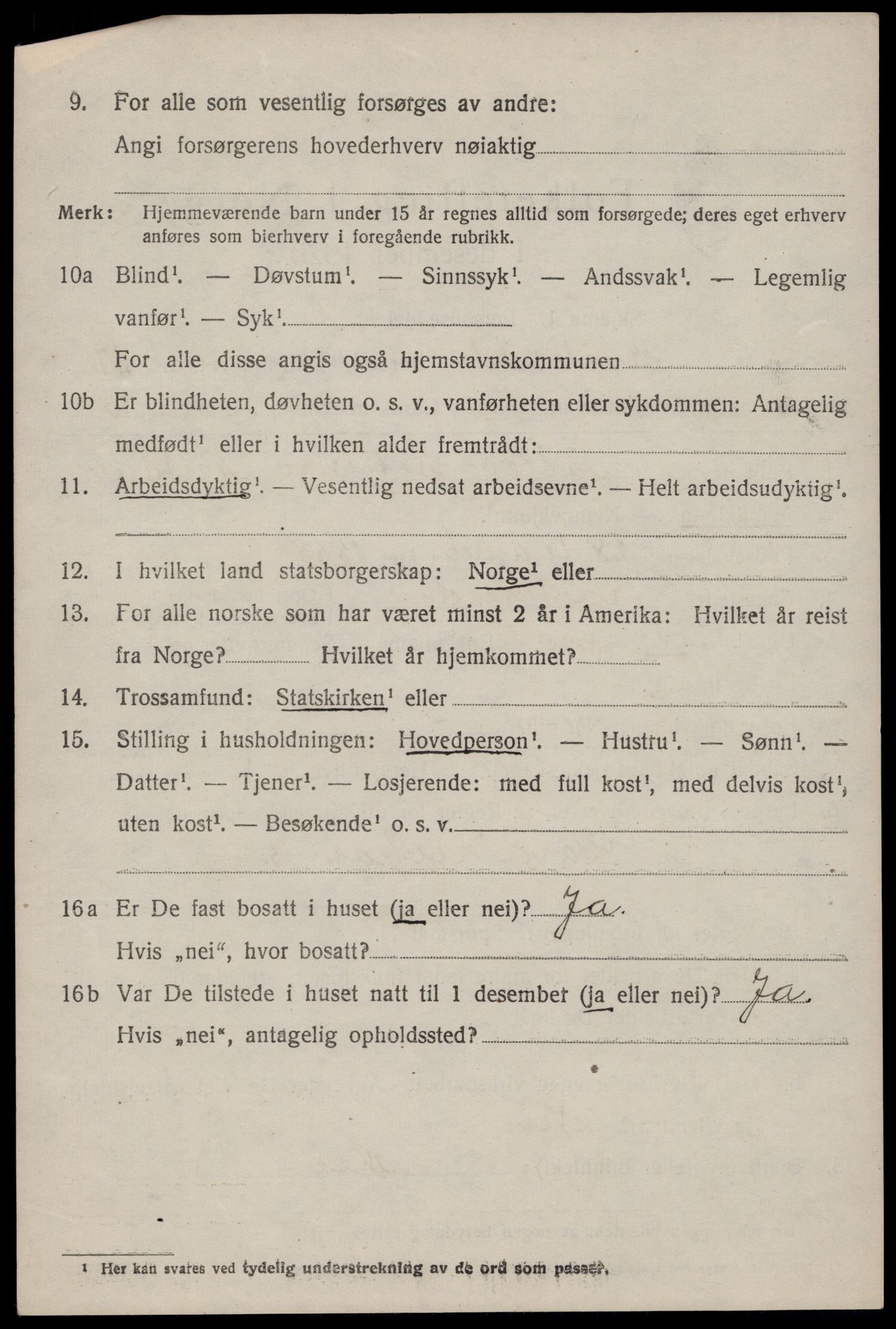 SAKO, 1920 census for Kviteseid, 1920, p. 7734