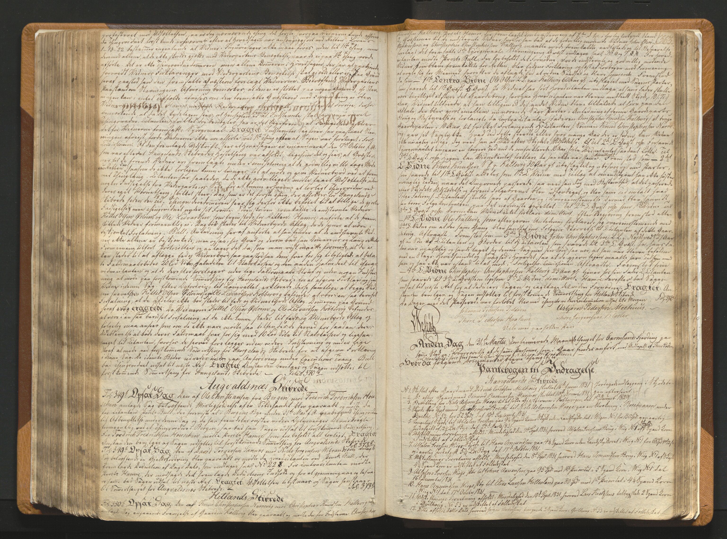 Karmsund sorenskriveri, AV/SAST-A-100311/01/I/IA/IAB/L0002: TINGBOK, 1822-1833, p. 362b-363a