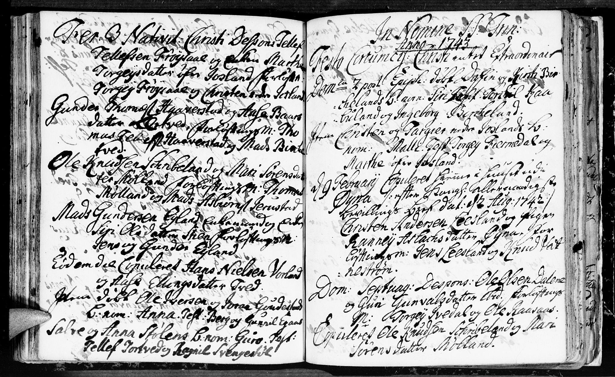 Evje sokneprestkontor, AV/SAK-1111-0008/F/Fa/Fac/L0001: Parish register (official) no. A 1, 1705-1764, p. 219-220