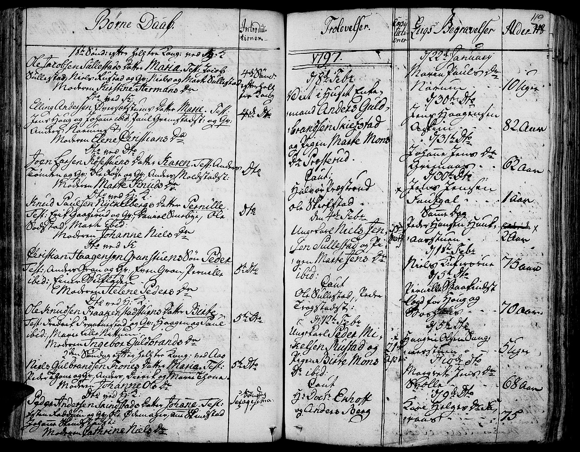 Toten prestekontor, SAH/PREST-102/H/Ha/Haa/L0007: Parish register (official) no. 7, 1794-1809, p. 119