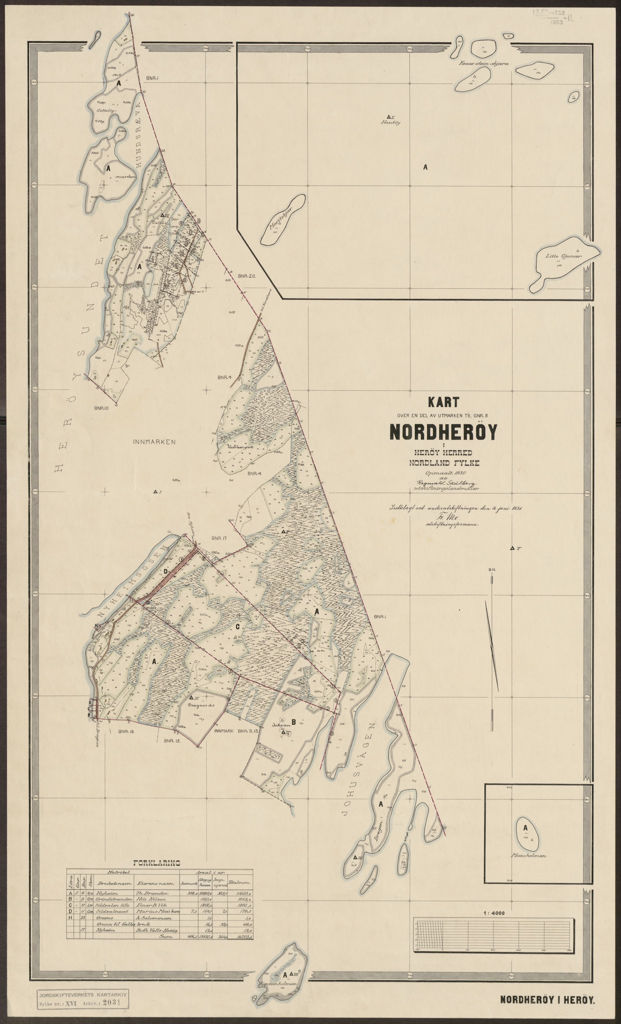 Jordskifteverkets kartarkiv, AV/RA-S-3929/T, 1859-1988, p. 2483