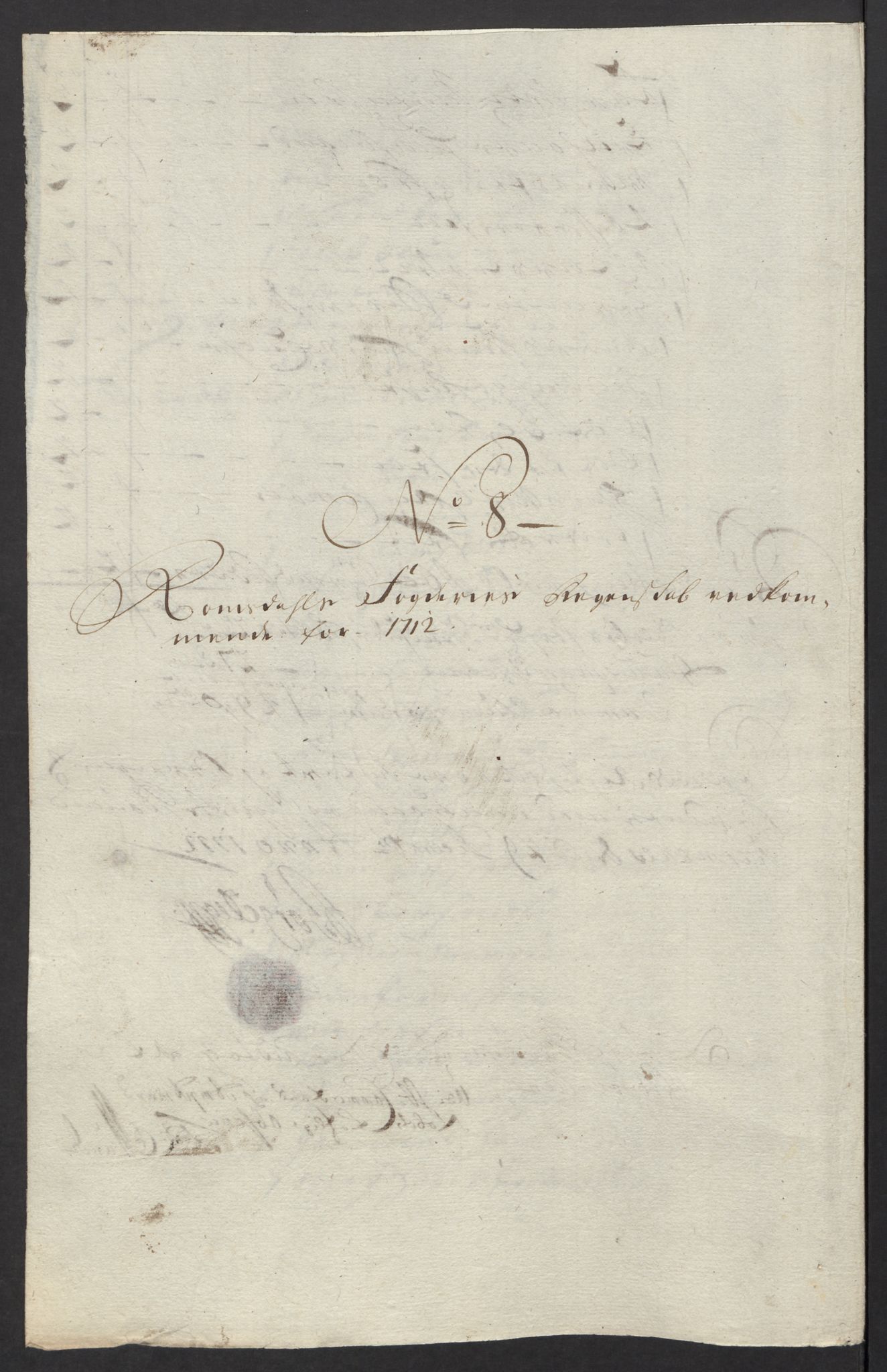 Rentekammeret inntil 1814, Reviderte regnskaper, Fogderegnskap, AV/RA-EA-4092/R55/L3661: Fogderegnskap Romsdal, 1712, p. 100