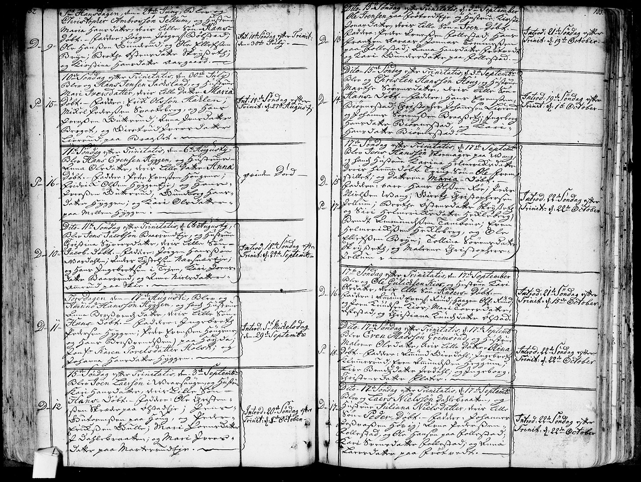 Røyken kirkebøker, SAKO/A-241/G/Ga/L0001: Parish register (copy) no. 1, 1740-1768, p. 132-133
