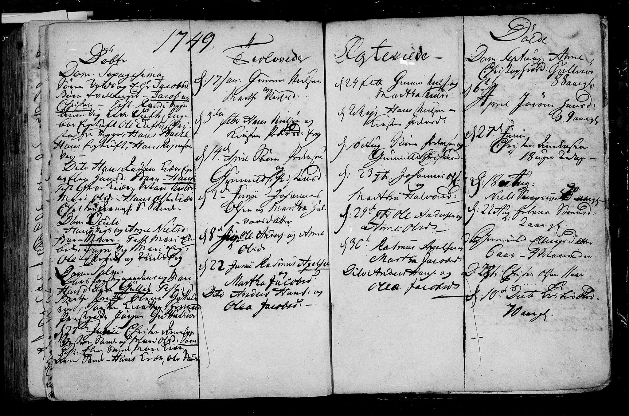 Borre kirkebøker, SAKO/A-338/F/Fa/L0001: Parish register (official) no. I 1, 1710-1750, p. 166