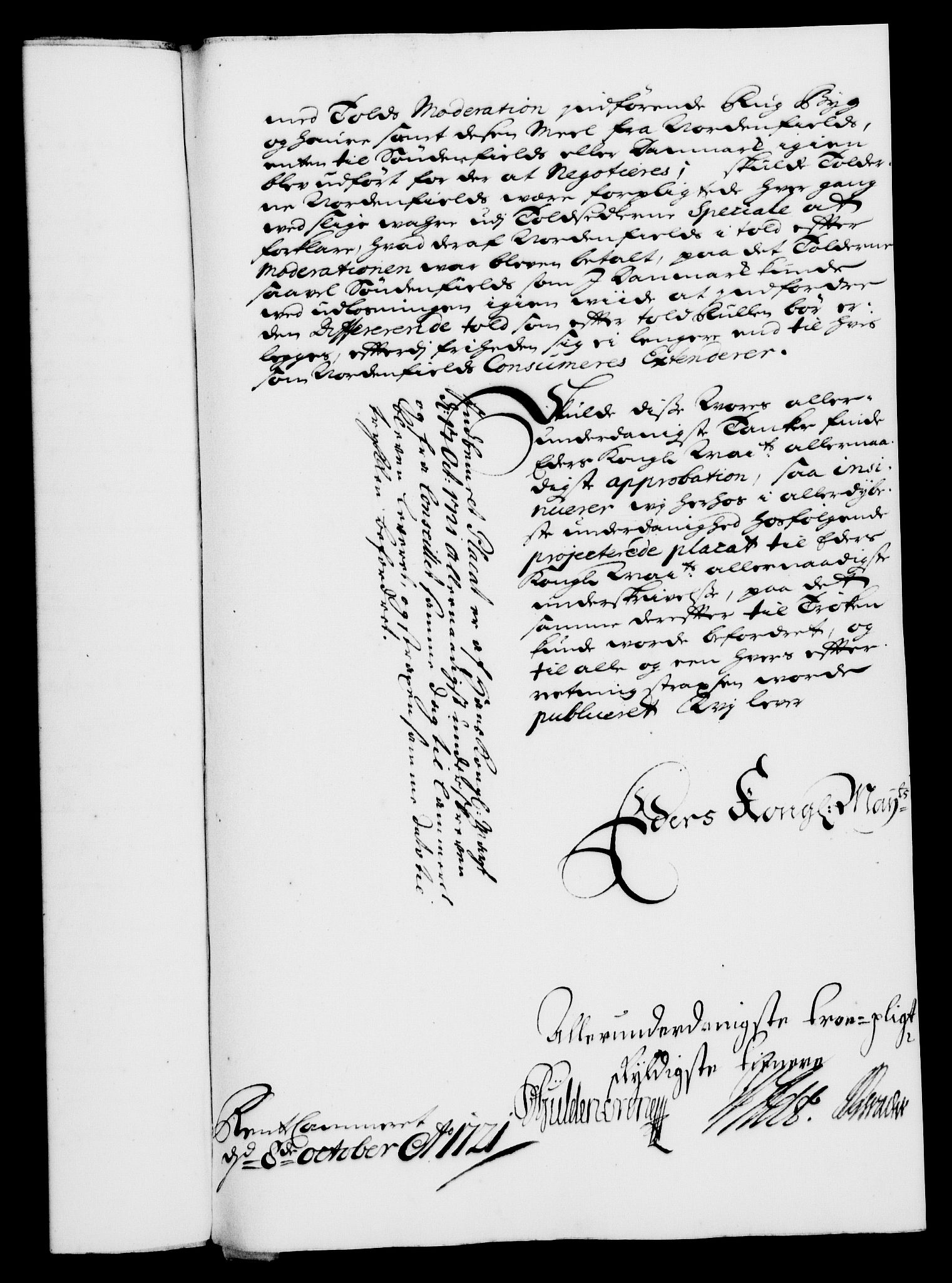 Rentekammeret, Kammerkanselliet, RA/EA-3111/G/Gf/Gfa/L0004: Norsk relasjons- og resolusjonsprotokoll (merket RK 52.4), 1721, p. 1328