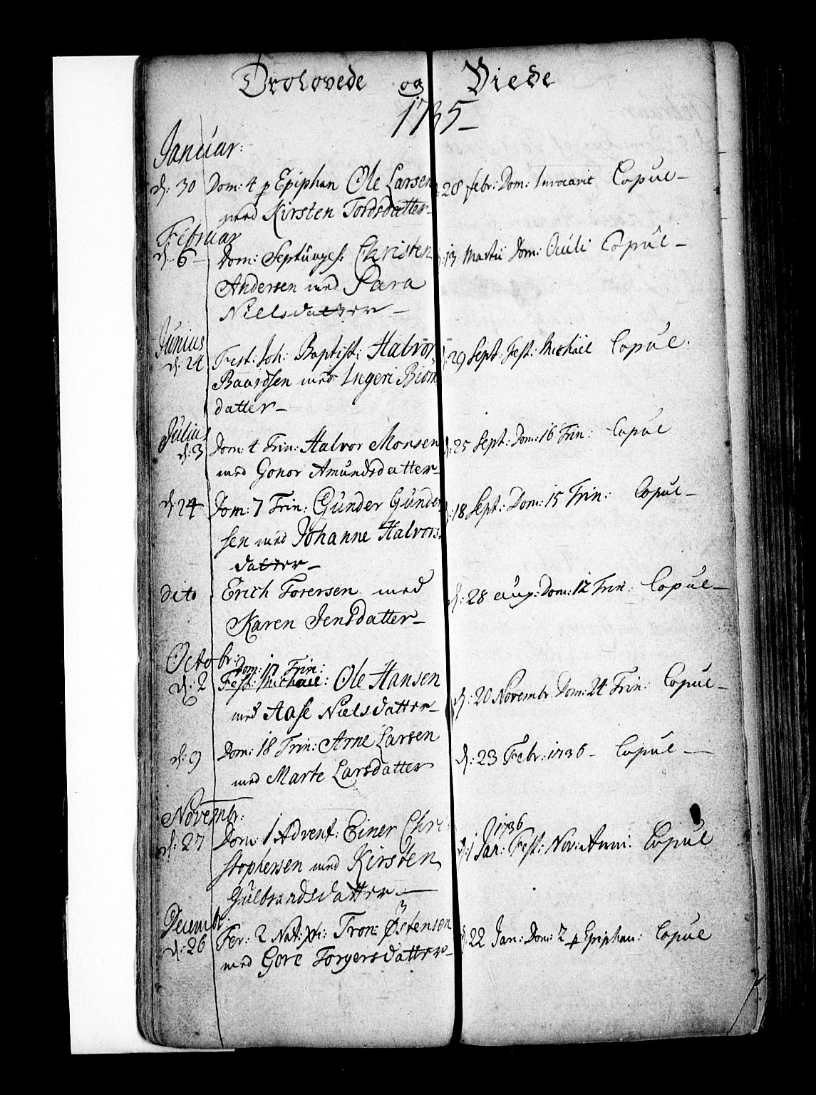 Enebakk prestekontor Kirkebøker, SAO/A-10171c/F/Fa/L0001: Parish register (official) no. I 1, 1719-1754