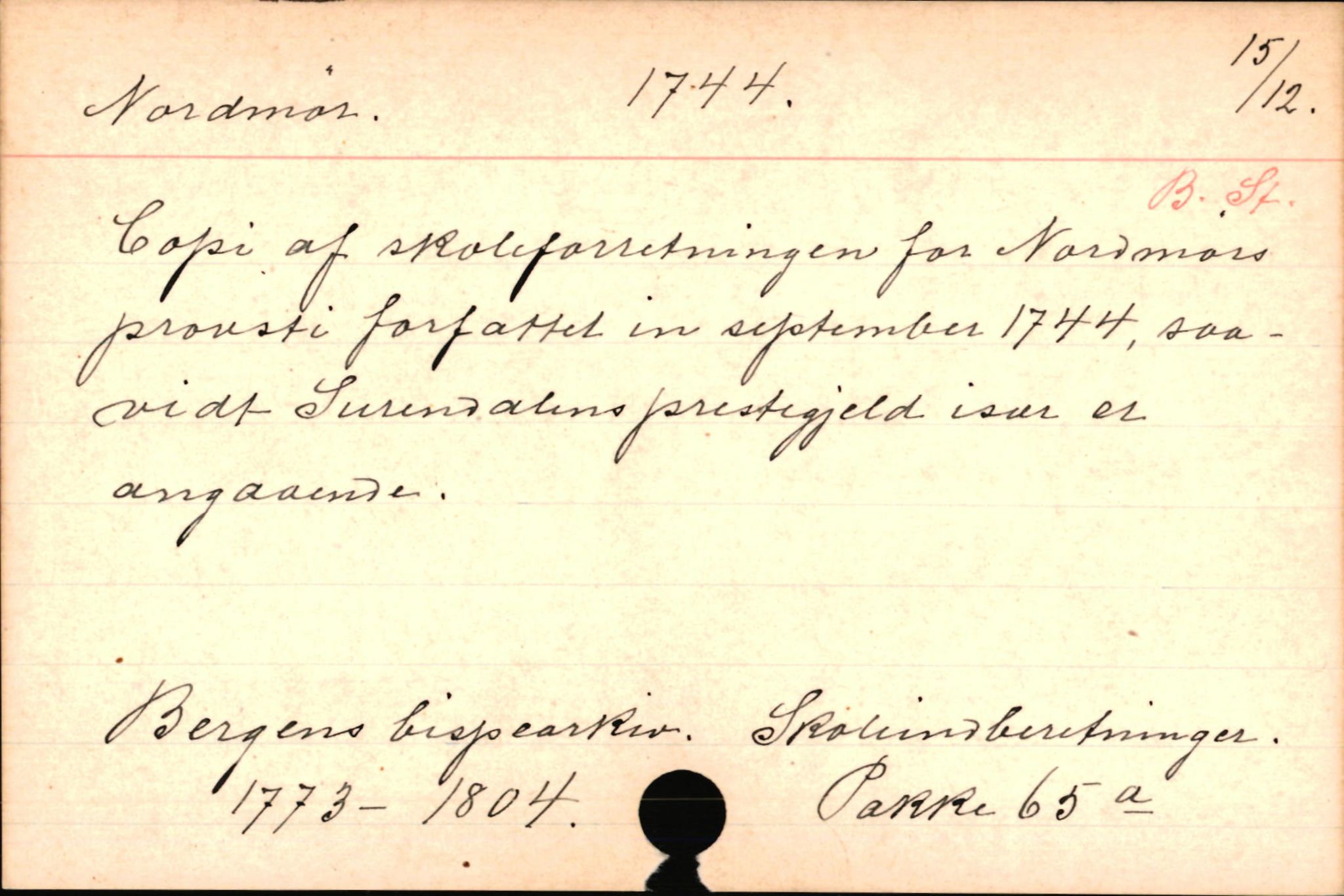 Haugen, Johannes - lærer, AV/SAB-SAB/PA-0036/01/L0001: Om klokkere og lærere, 1521-1904, p. 10558