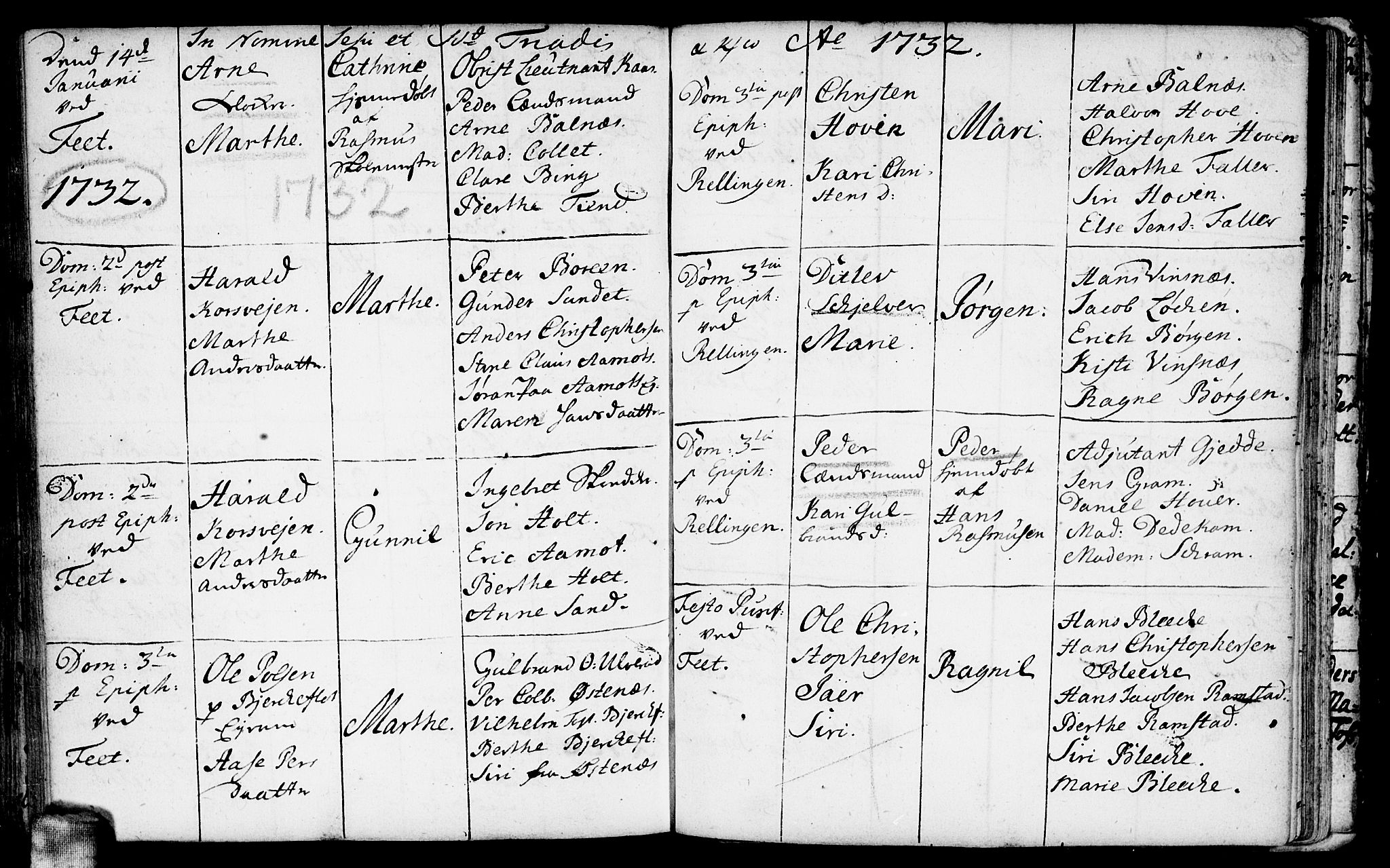 Fet prestekontor Kirkebøker, AV/SAO-A-10370a/F/Fa/L0001: Parish register (official) no. I 1, 1716-1751, p. 102