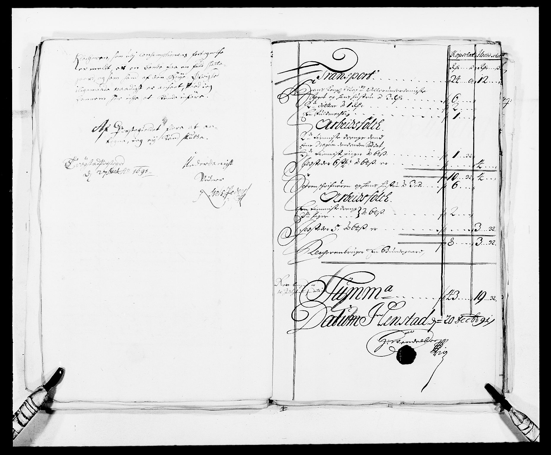 Rentekammeret inntil 1814, Reviderte regnskaper, Fogderegnskap, AV/RA-EA-4092/R06/L0283: Fogderegnskap Heggen og Frøland, 1691-1693, p. 73