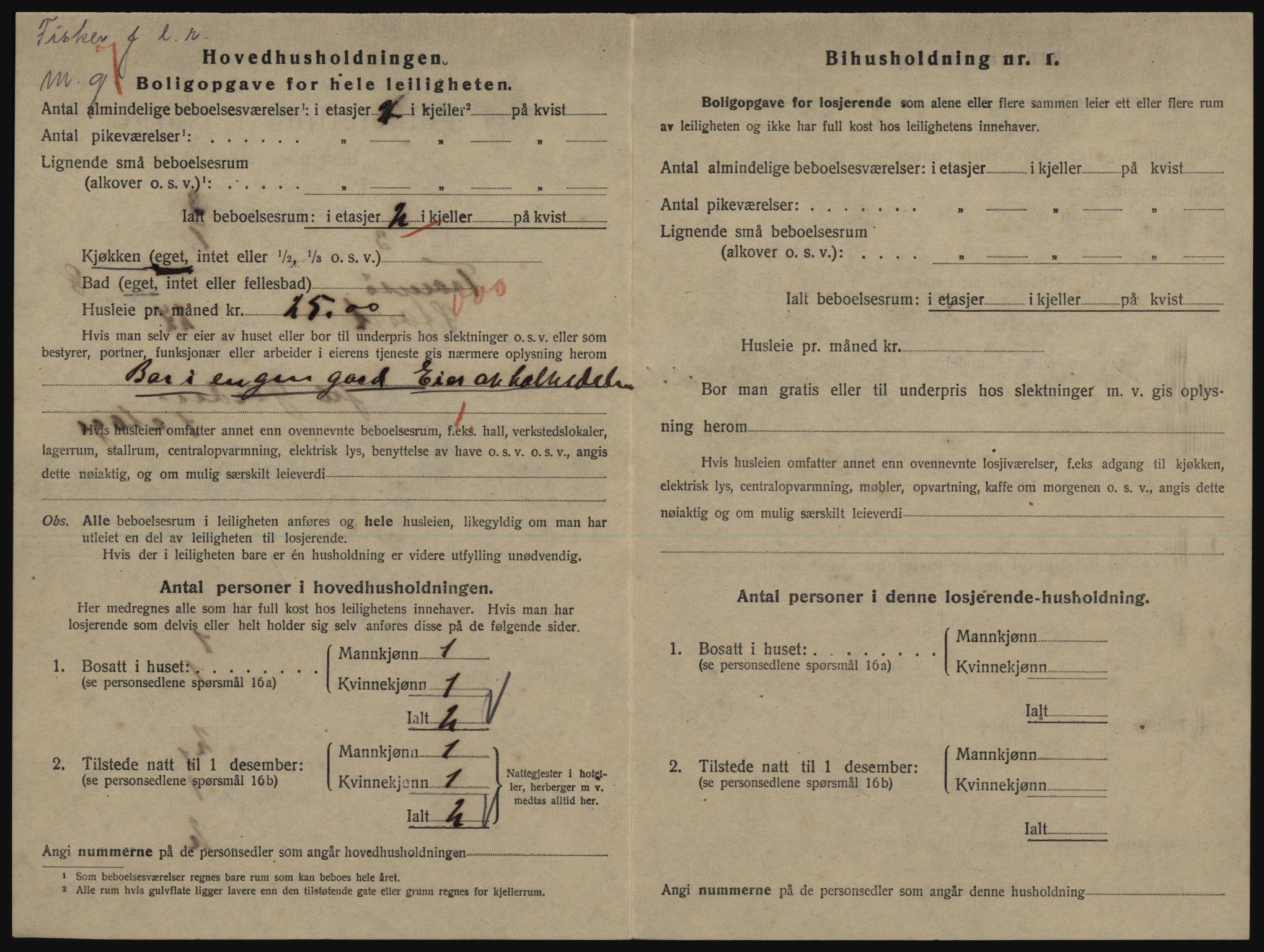 SATØ, 1920 census for Tromsø, 1920, p. 4542