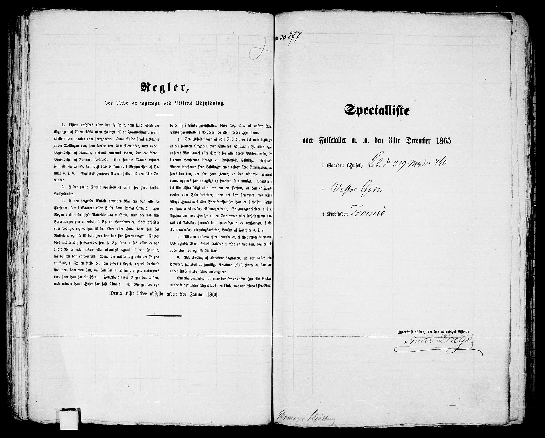 RA, 1865 census for Tromsø, 1865, p. 570