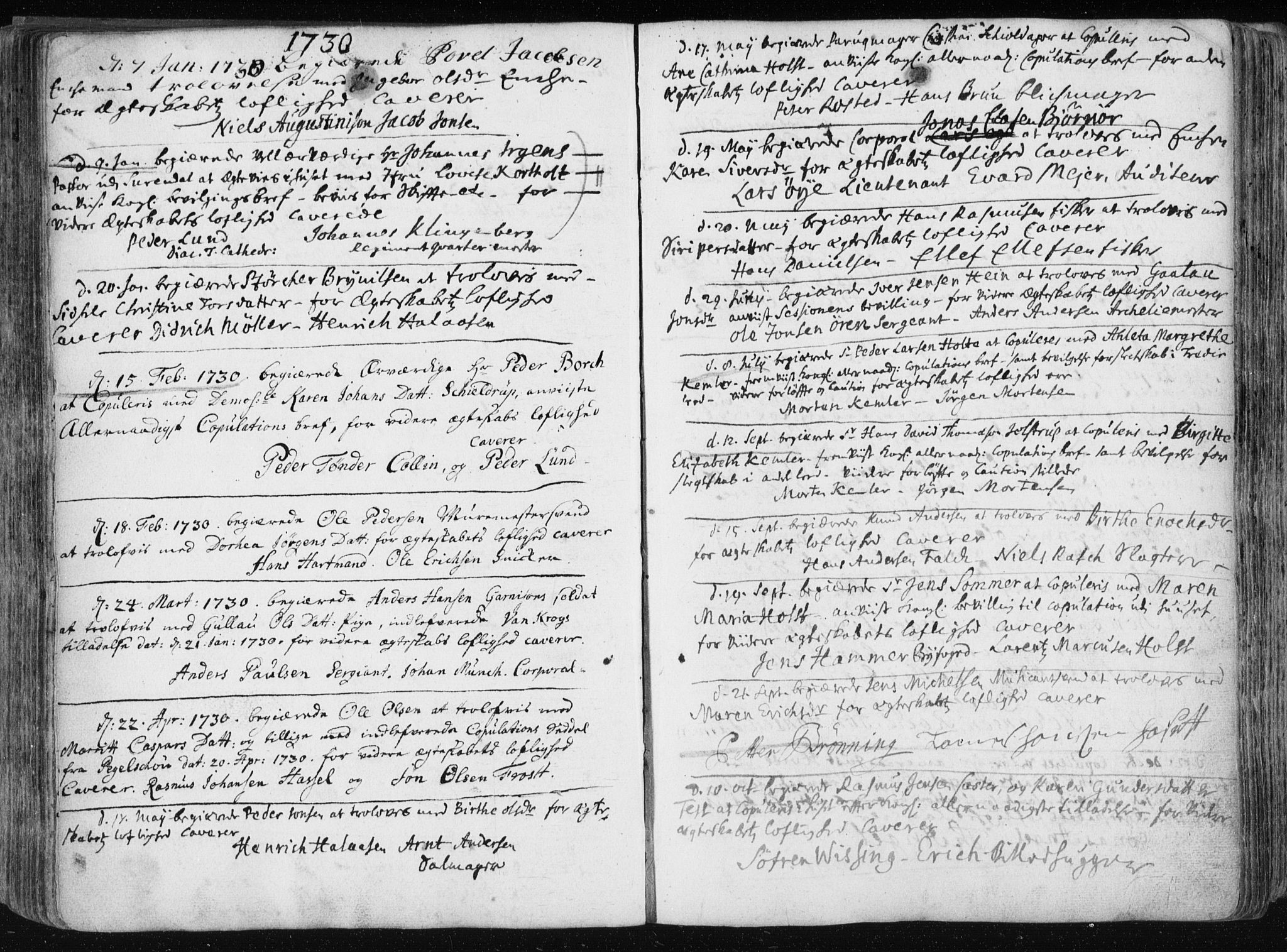 Ministerialprotokoller, klokkerbøker og fødselsregistre - Sør-Trøndelag, AV/SAT-A-1456/601/L0036: Parish register (official) no. 601A04, 1729-1769