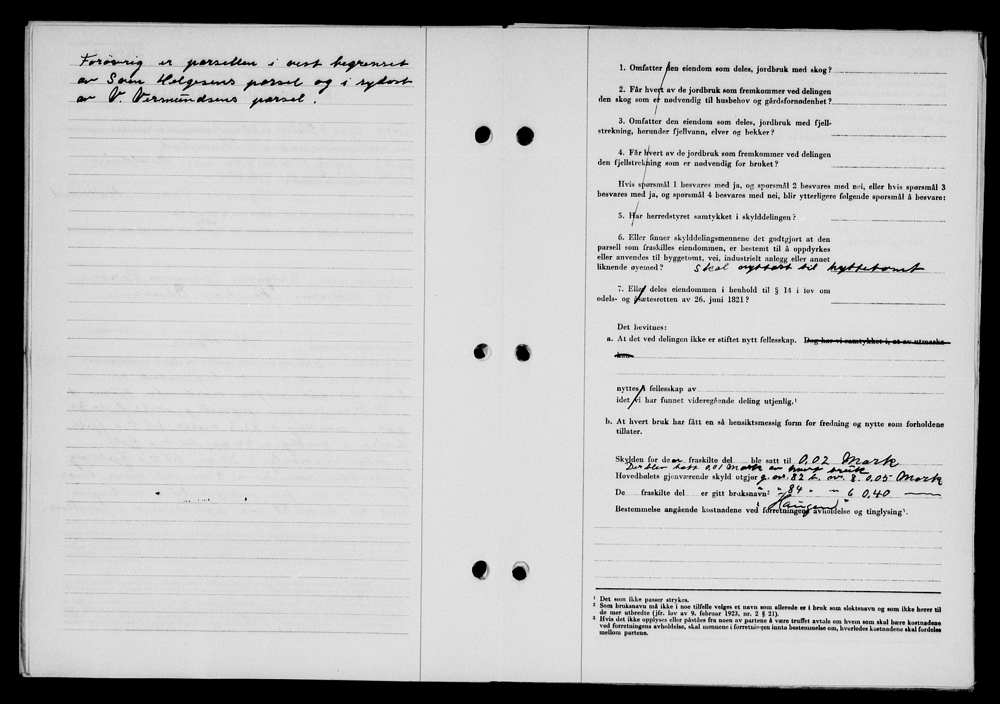 Karmsund sorenskriveri, SAST/A-100311/01/II/IIB/L0101: Mortgage book no. 81A, 1950-1951, Diary no: : 2864/1950