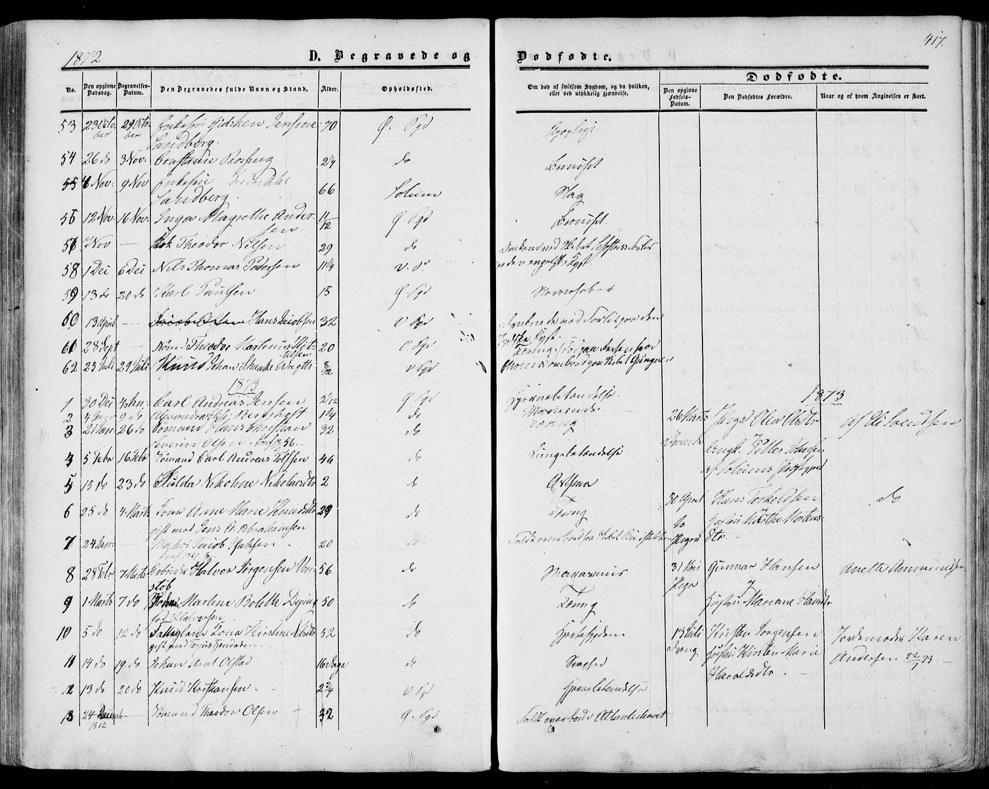 Porsgrunn kirkebøker , AV/SAKO-A-104/F/Fa/L0007: Parish register (official) no. 7, 1858-1877, p. 417