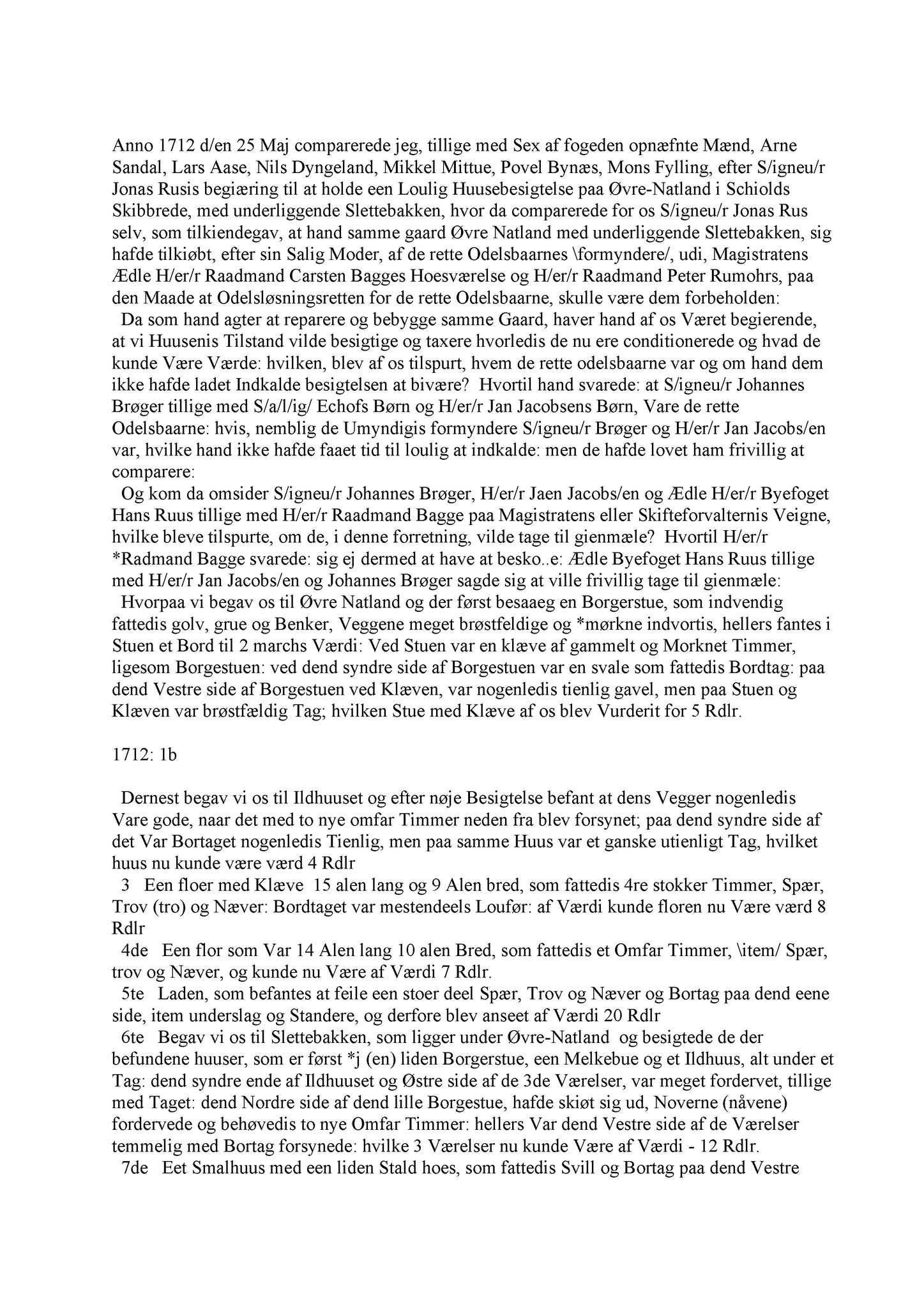 Samling av fulltekstavskrifter, SAB/FULLTEKST/A/12/0135: Nordhordland sorenskriveri, tingbok nr. A 33, 1712-1715